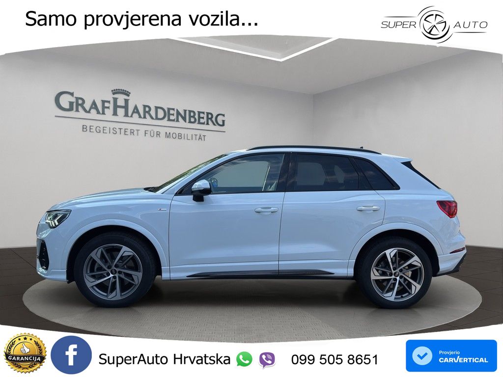 Audi Q3 40 TFSI (190 KS) quattro S tronic S line LED+GR SJED+ACC