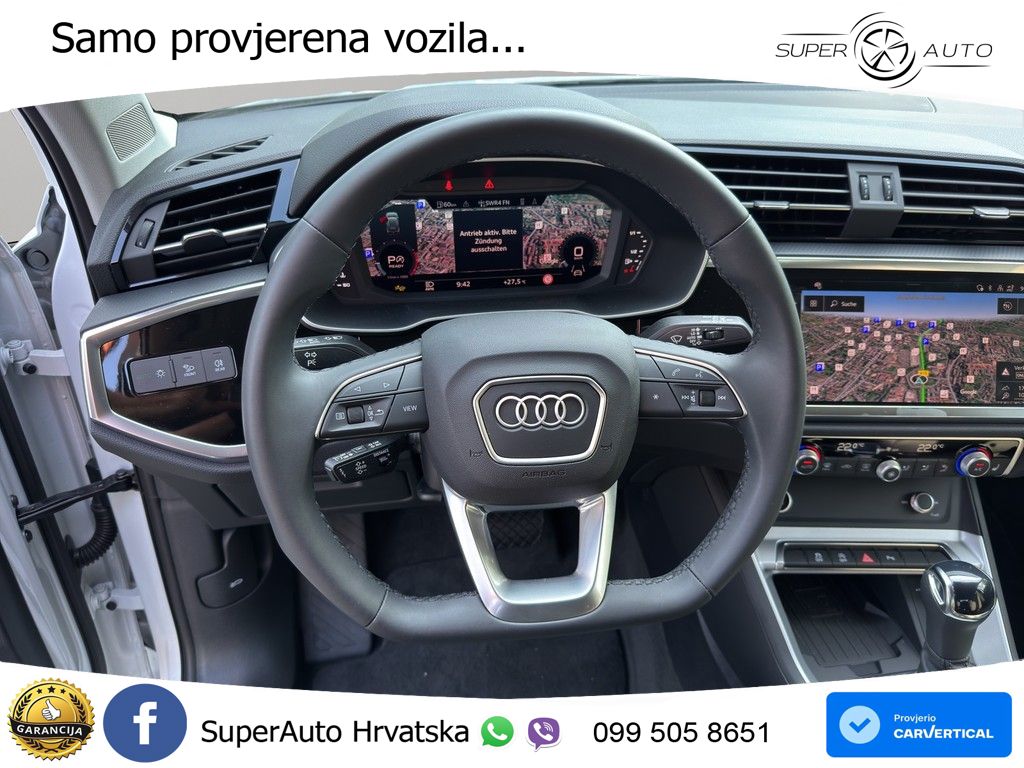 Audi Q3 40 TFSI (190 KS) quattro S tronic S line LED+GR SJED+ACC