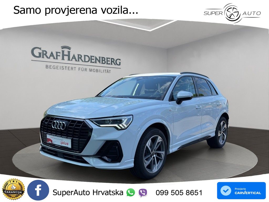 Audi Q3 40 TFSI (190 KS) quattro S tronic S line LED+GR SJED+ACC