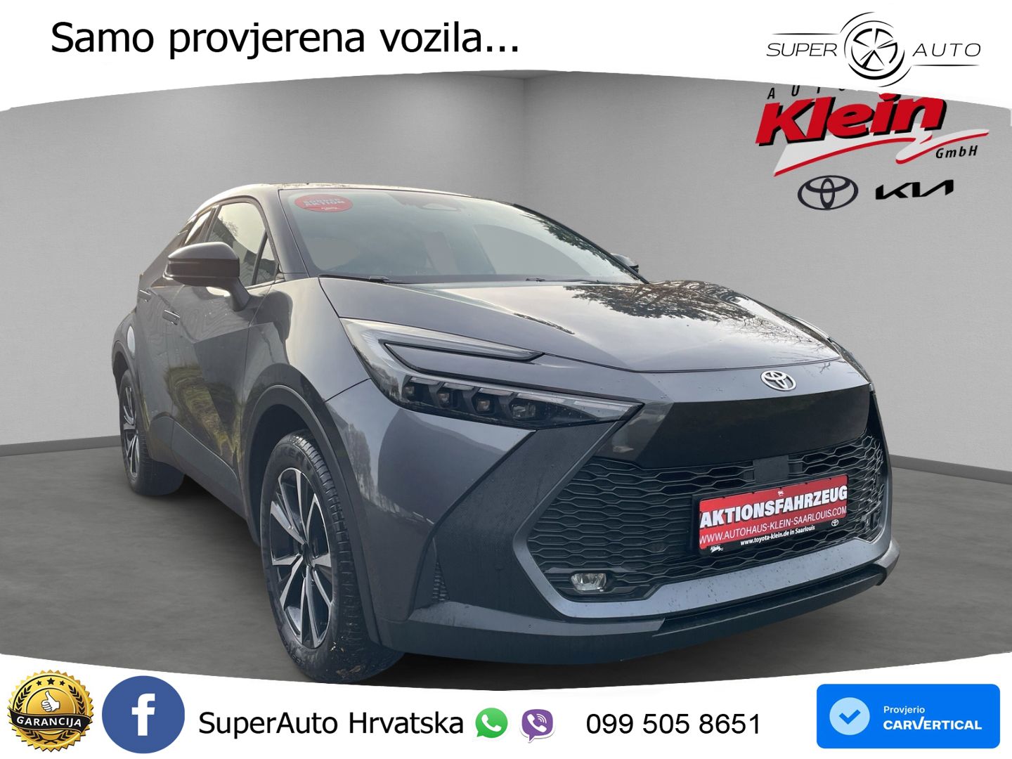 Toyota C-HR 2.0 (223 KS) PHEV e-CVT Teamplayer LED+GR SJED+ACC