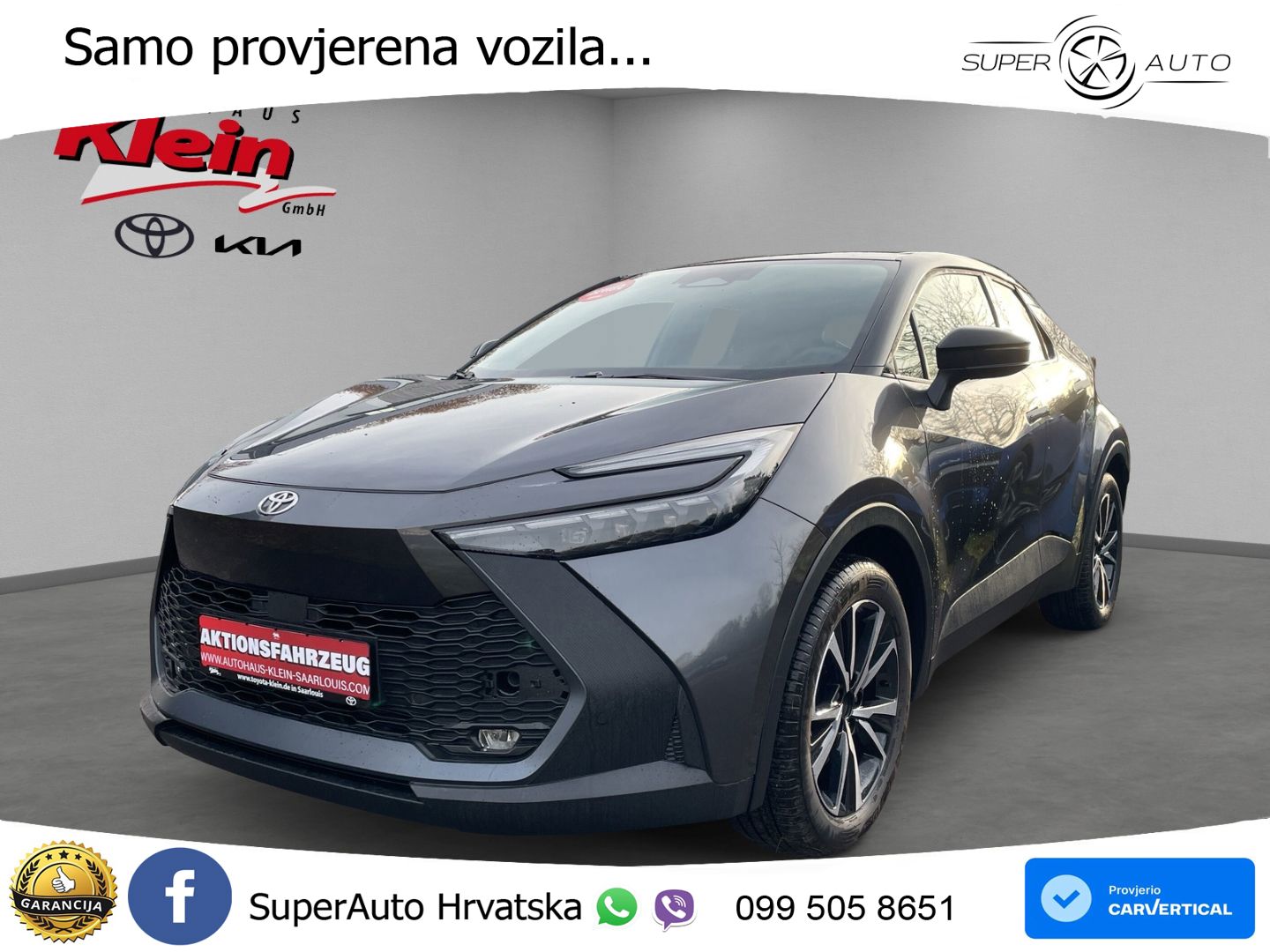 Toyota C-HR 2.0 (223 KS) PHEV e-CVT Teamplayer LED+GR SJED+ACC