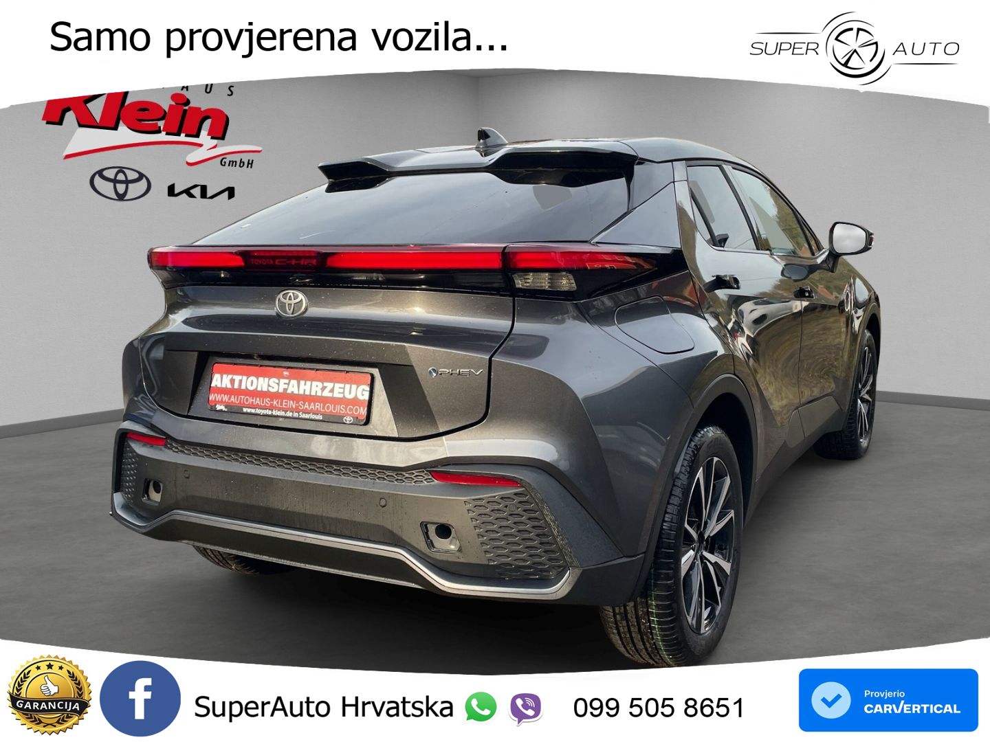 Toyota C-HR 2.0 (223 KS) PHEV e-CVT Teamplayer LED+GR SJED+ACC
