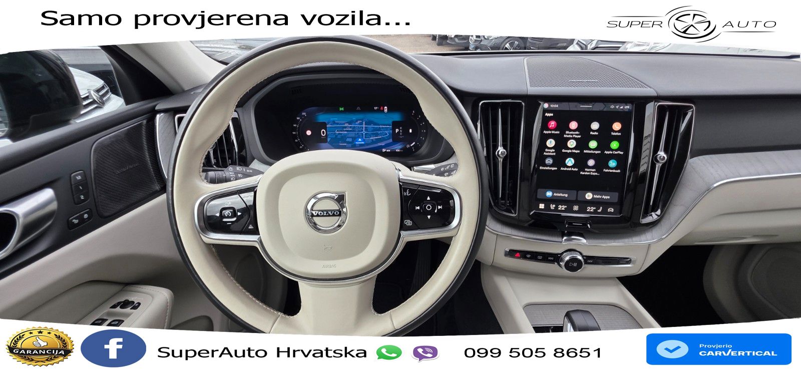 Volvo XC60 B4 Diesel FWD Geartronic LED+GR SJED+ACC