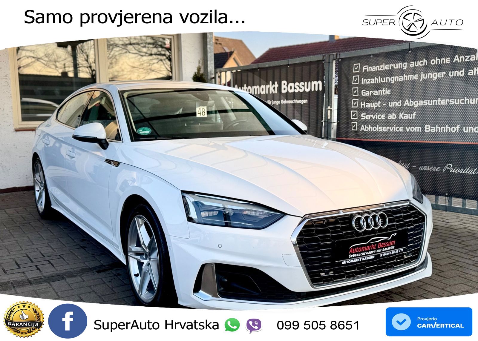 Audi A5 Sportback 40 TDI (204 KS) S tronic advanced