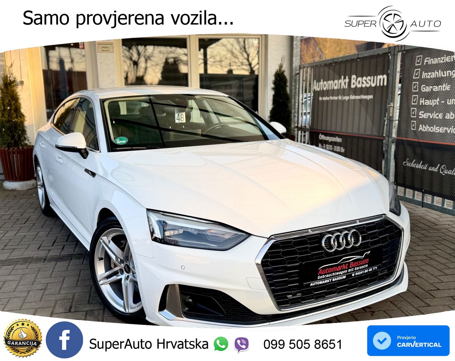 Audi A5 Sportback 40 TDI (204 KS) S tronic advanced