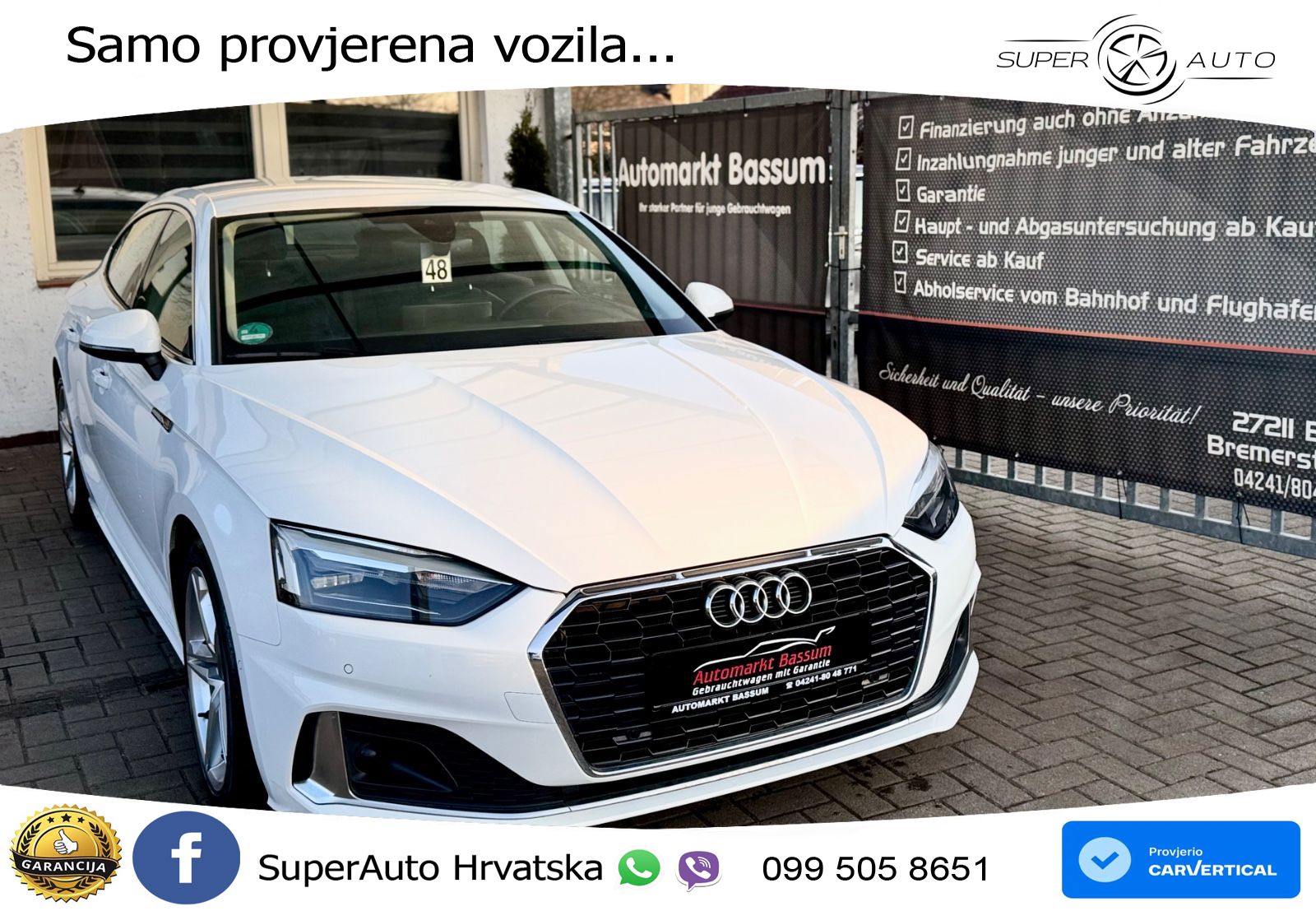 Audi A5 Sportback 40 TDI (204 KS) S tronic advanced