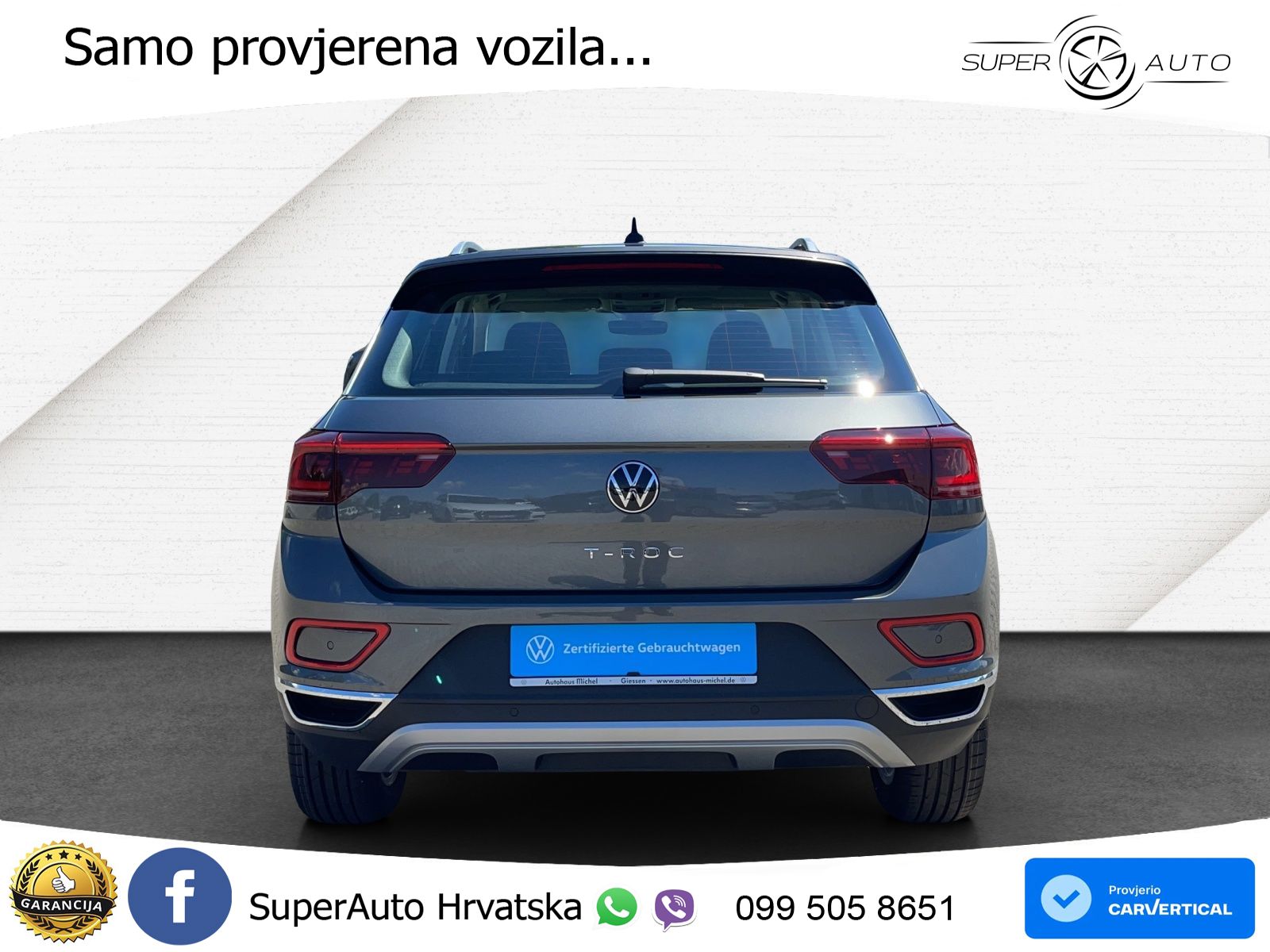 Volkswagen T-Roc I 2.0 TDI (150 KS) DSG LED+GR SJED+ACC