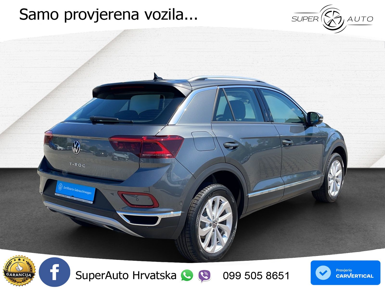 Volkswagen T-Roc I 2.0 TDI (150 KS) DSG LED+GR SJED+ACC