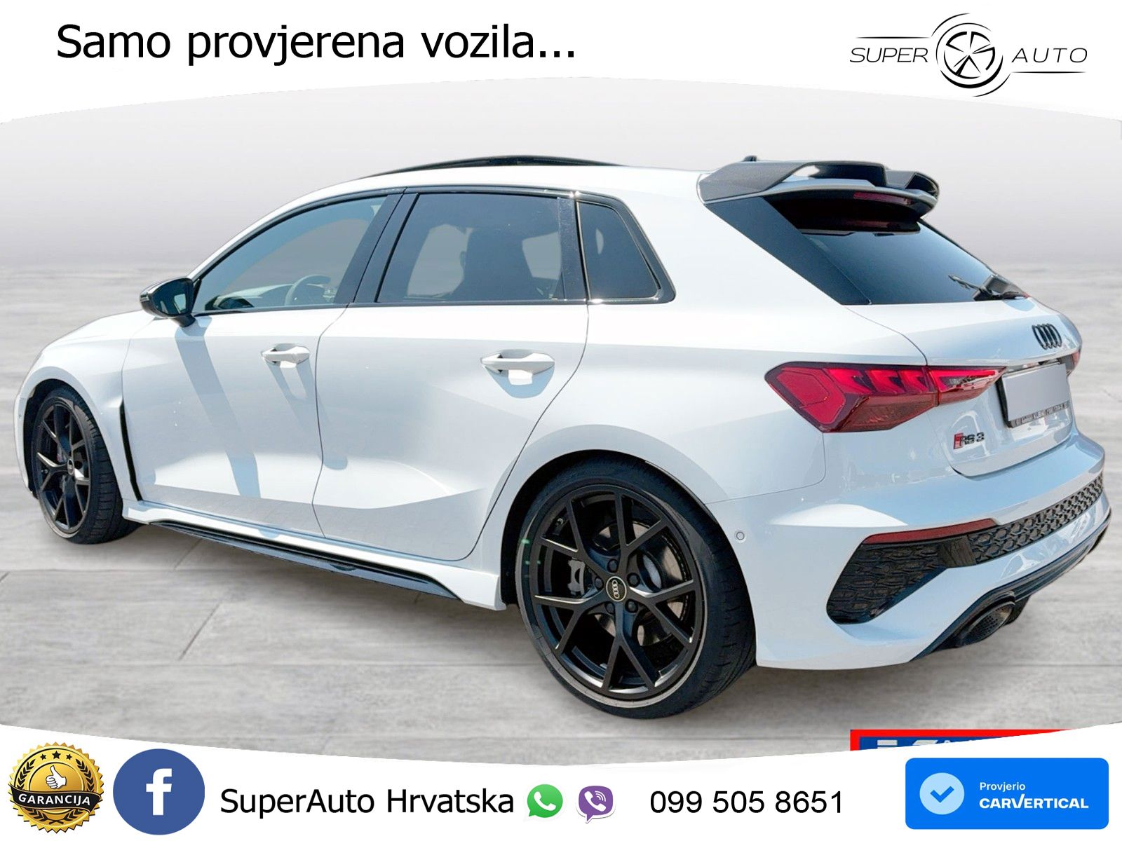 Audi RS3 Sedan 2.5 TFSI (400 KS) quattro S tronic MATRIX+GR SJED+KAM