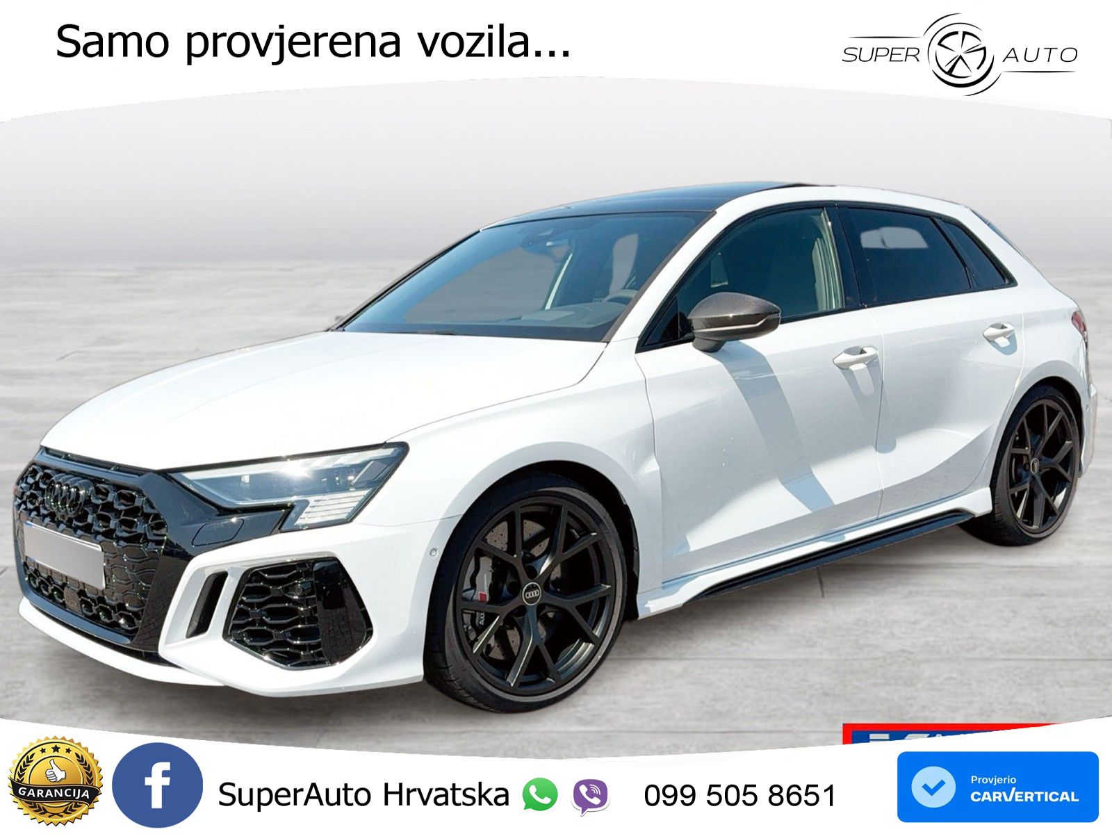 Audi RS3 Sedan 2.5 TFSI (400 KS) quattro S tronic MATRIX+GR SJED+KAM