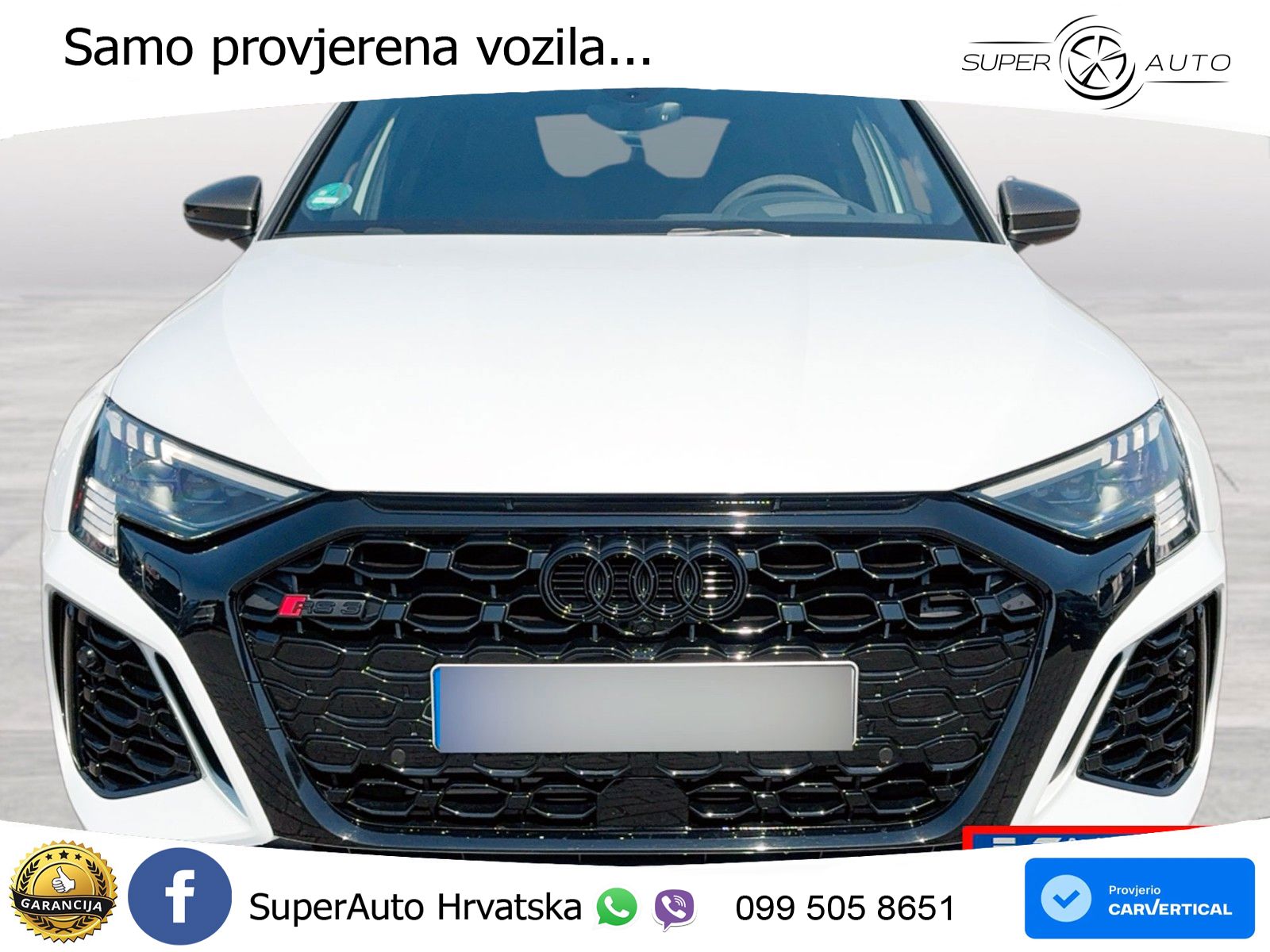 Audi RS3 Sedan 2.5 TFSI (400 KS) quattro S tronic MATRIX+GR SJED+KAM