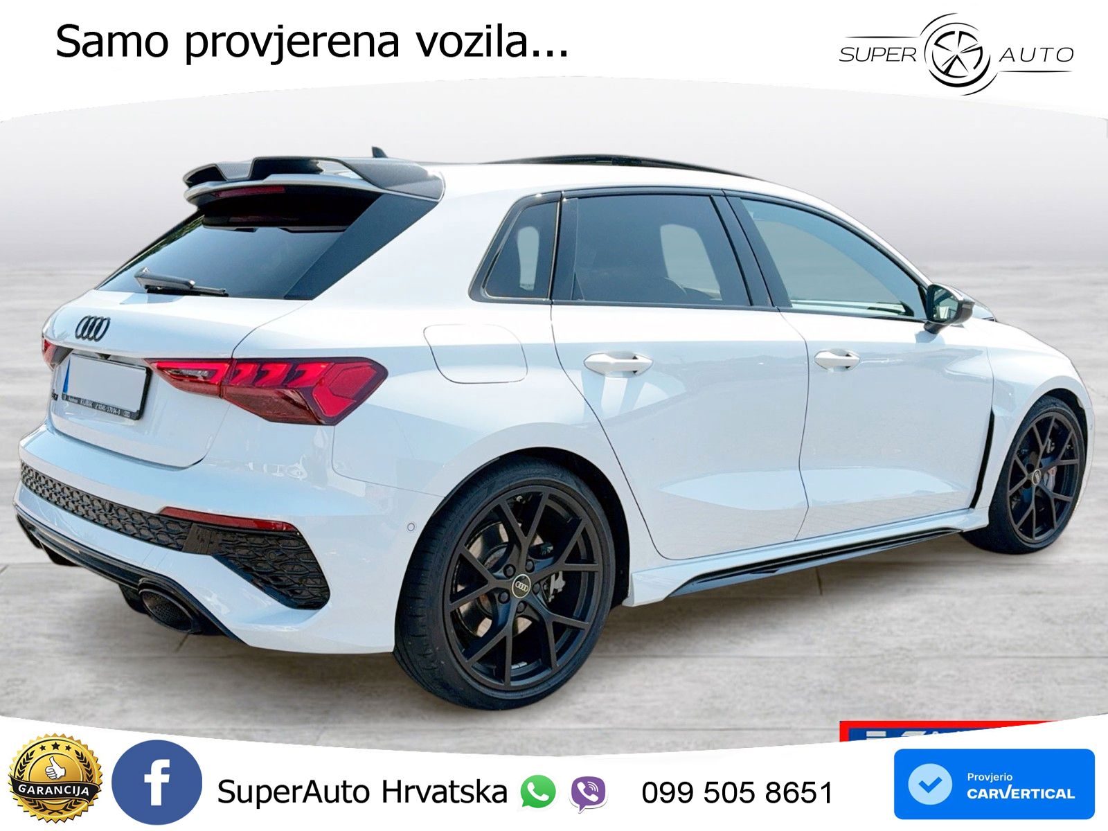 Audi RS3 Sedan 2.5 TFSI (400 KS) quattro S tronic MATRIX+GR SJED+KAM