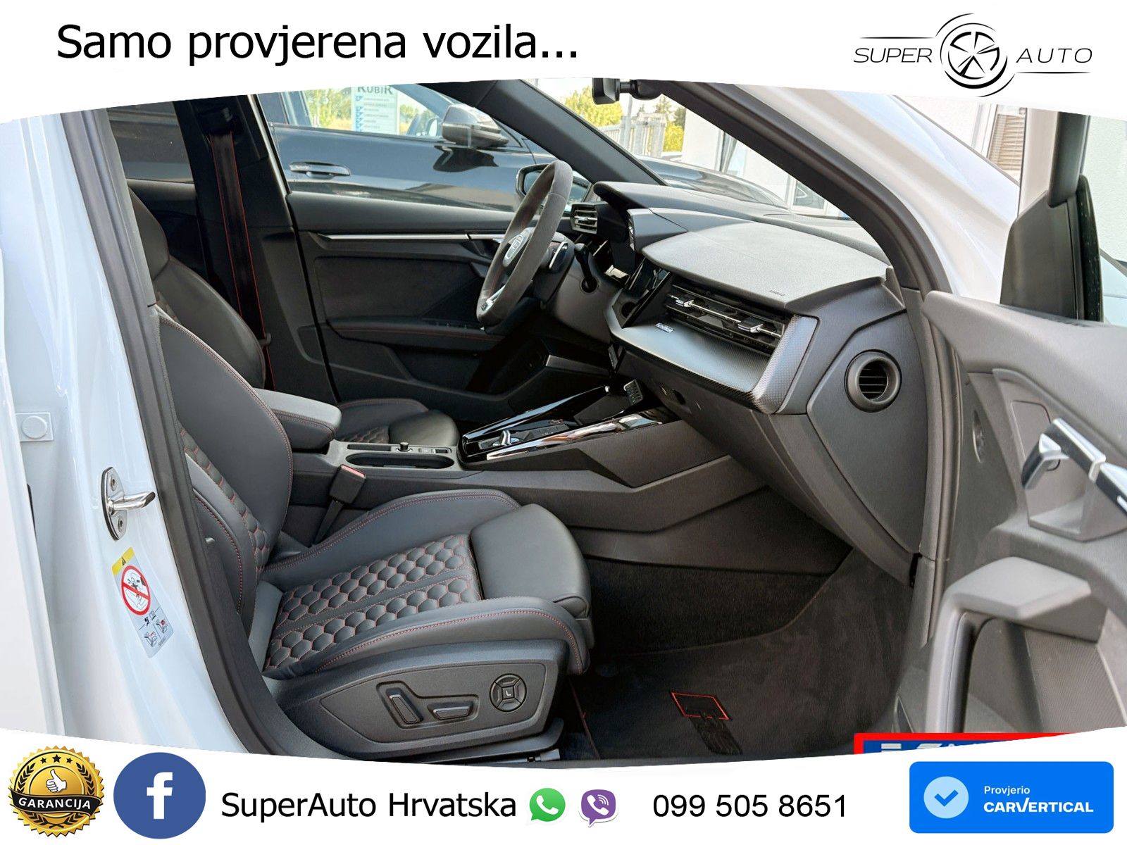 Audi RS3 Sedan 2.5 TFSI (400 KS) quattro S tronic MATRIX+GR SJED+KAM