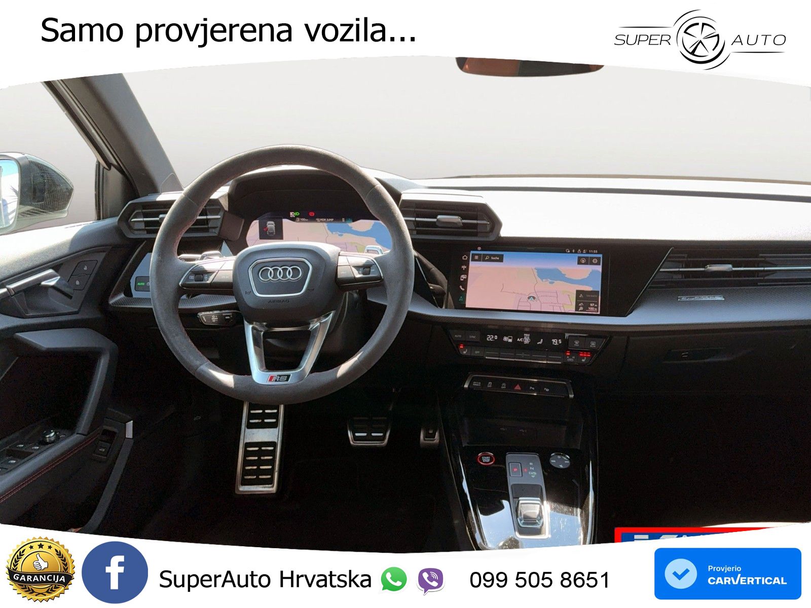 Audi RS3 Sedan 2.5 TFSI (400 KS) quattro S tronic MATRIX+GR SJED+KAM
