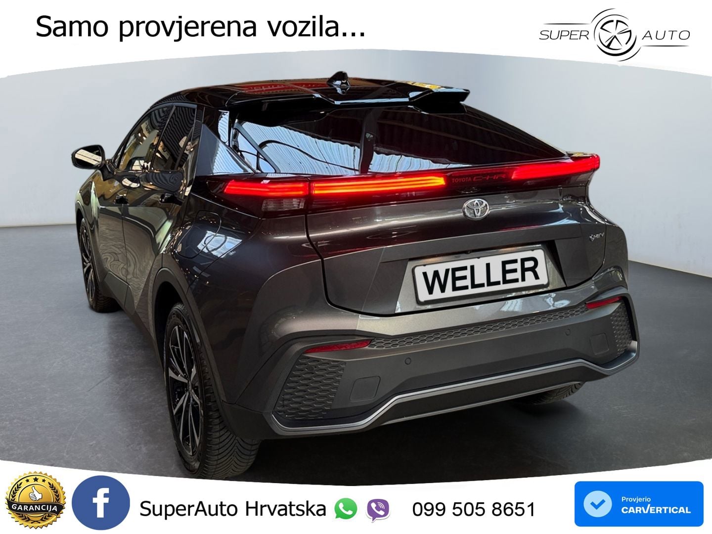 Toyota C-HR 1.8 (140 KS) Hybrid e-CVT Teamplayer LED+GR SJED+ACC