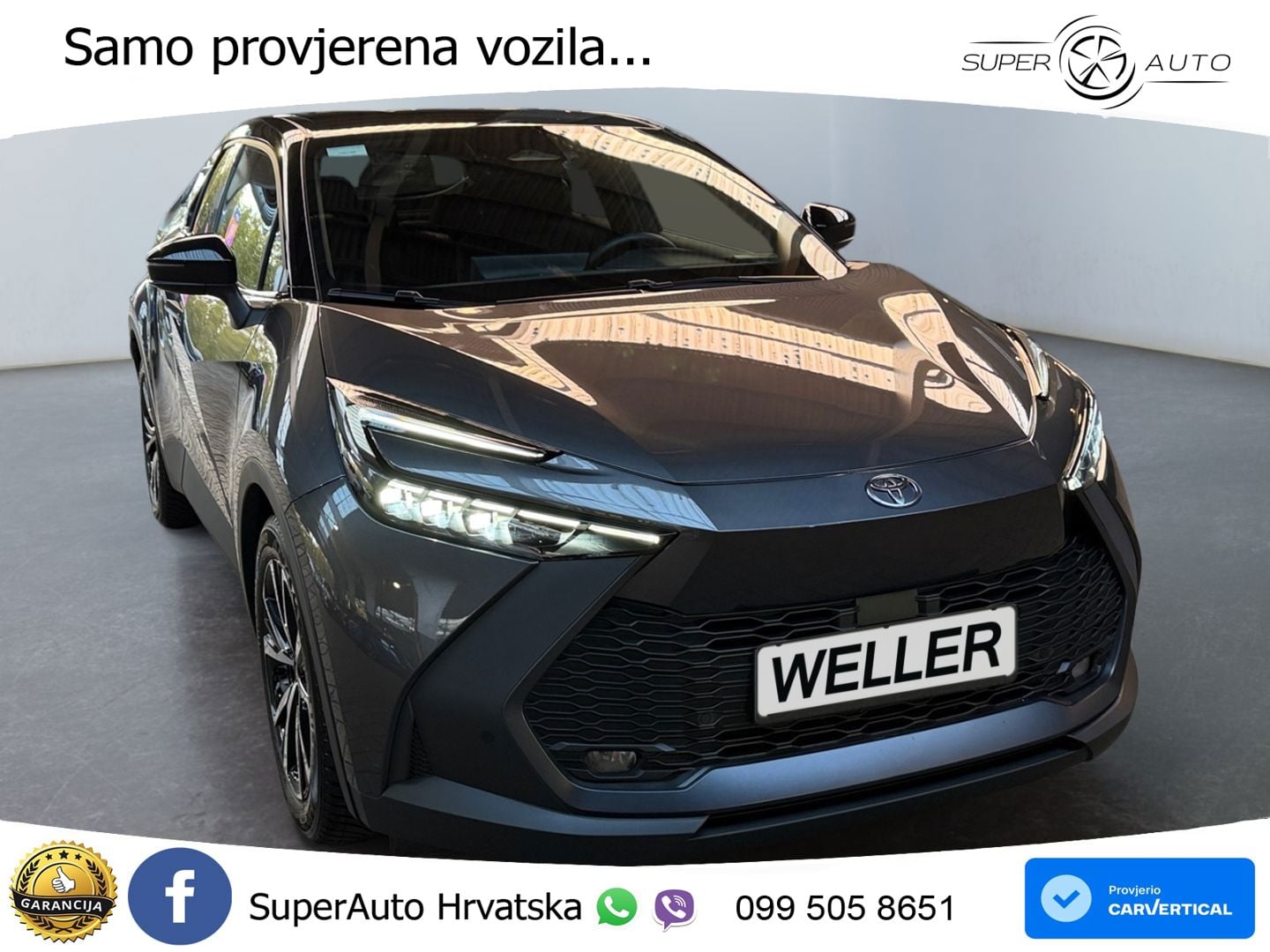 Toyota C-HR 1.8 (140 KS) Hybrid e-CVT Teamplayer LED+GR SJED+ACC