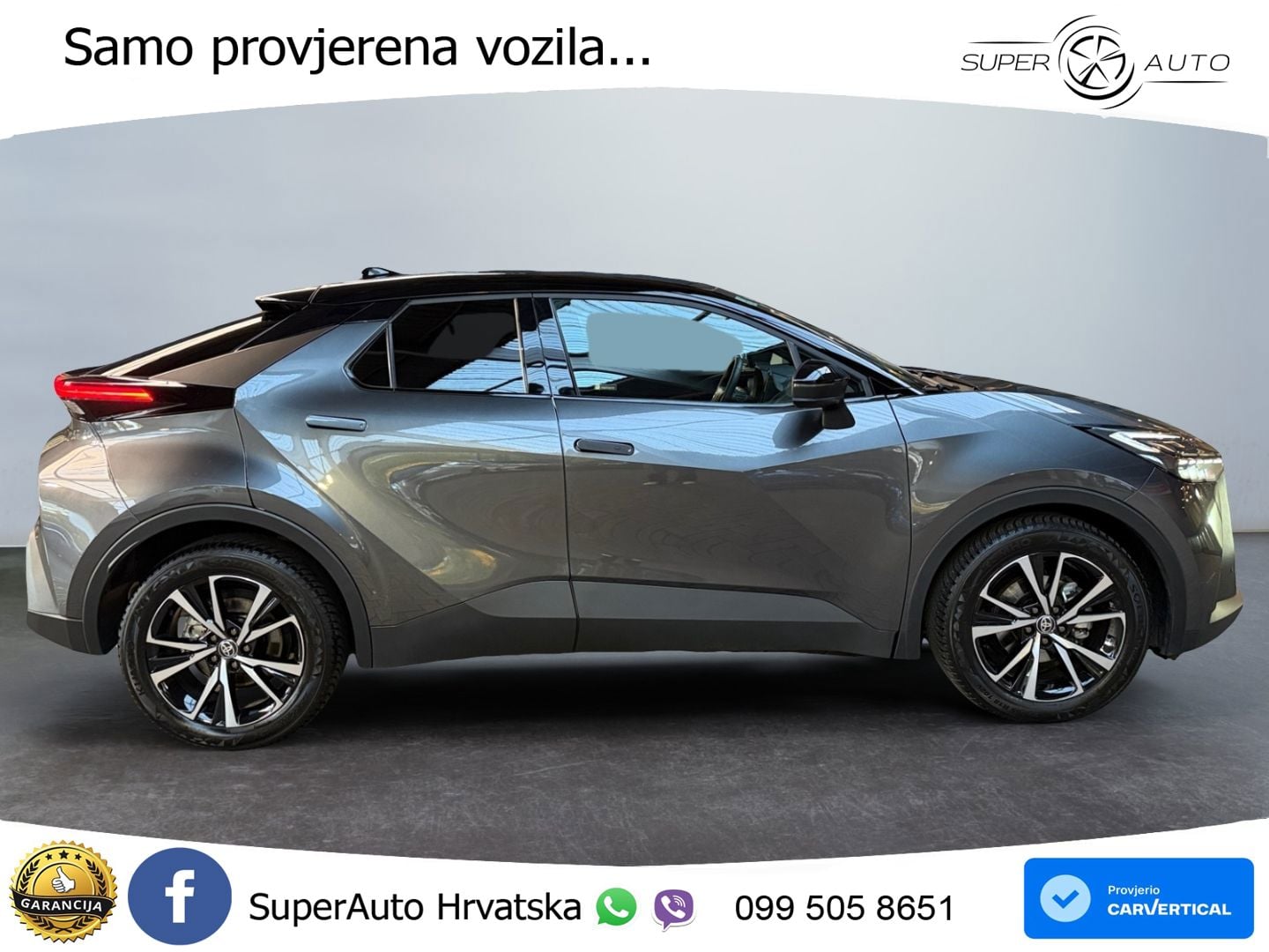 Toyota C-HR 1.8 (140 KS) Hybrid e-CVT Teamplayer LED+GR SJED+ACC
