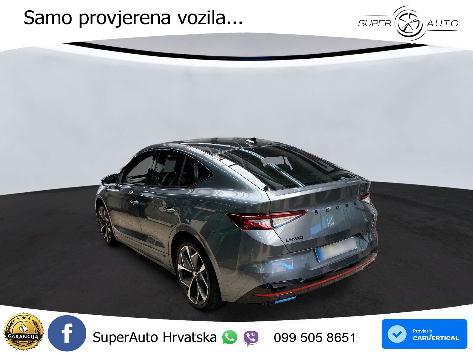 Škoda Enyaq Coupe iV RS 82 kWh (299 KS) AWD Lounge LED+GR SJED+ACC