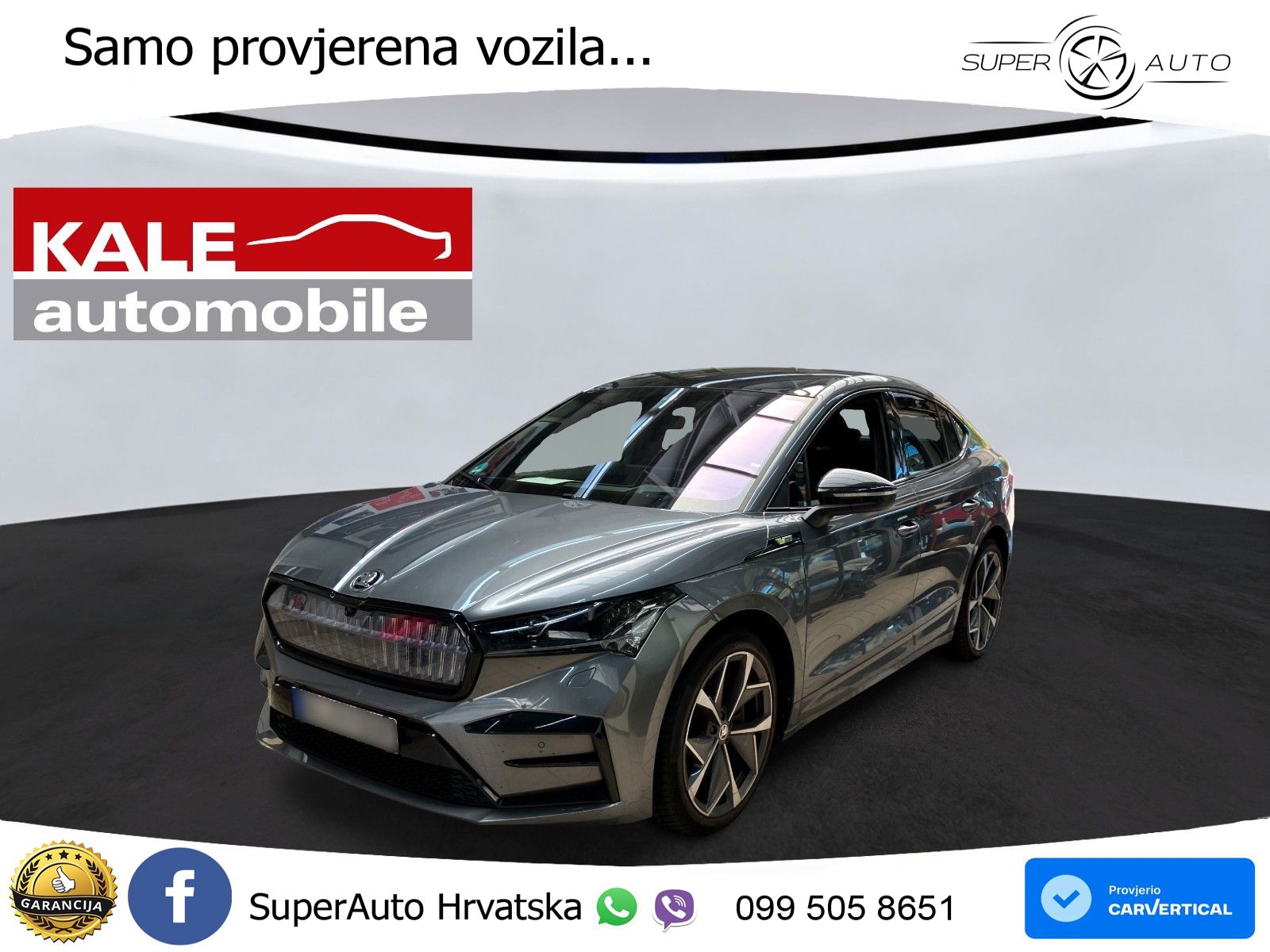 Škoda Enyaq Coupe iV RS 82 kWh (299 KS) AWD Lounge LED+GR SJED+ACC