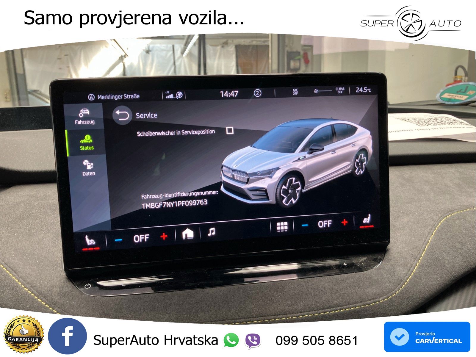 Škoda Enyaq Coupe iV RS 82 kWh (299 KS) AWD Lounge LED+GR SJED+ACC
