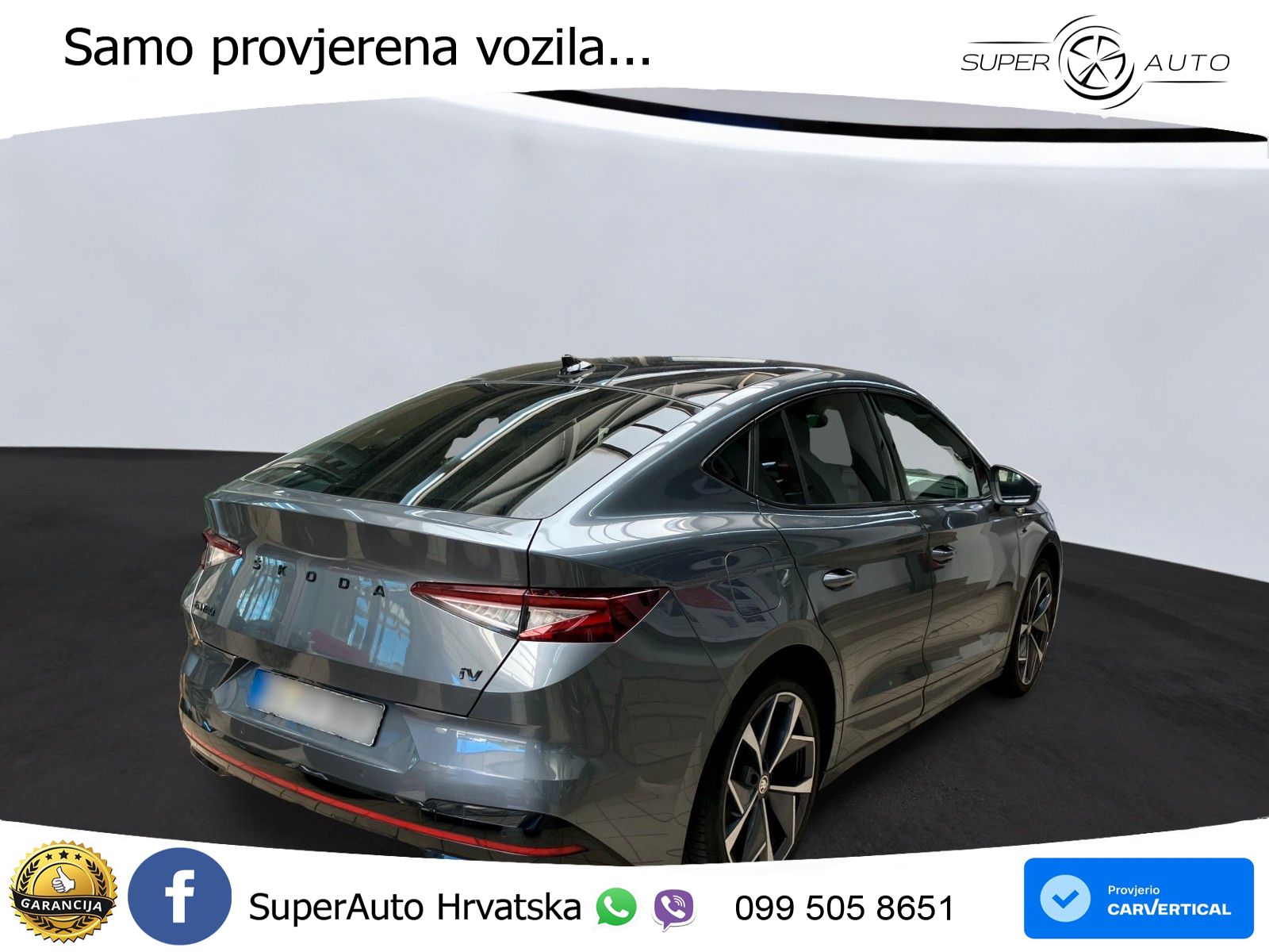 Škoda Enyaq Coupe iV RS 82 kWh (299 KS) AWD Lounge LED+GR SJED+ACC