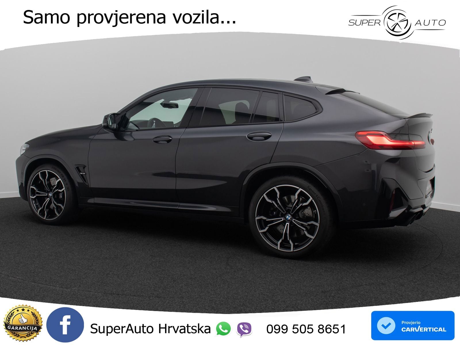 BMW X4 M Competition 3.0 (510 KS) xDrive Steptronic LED+GR SJED+ACC