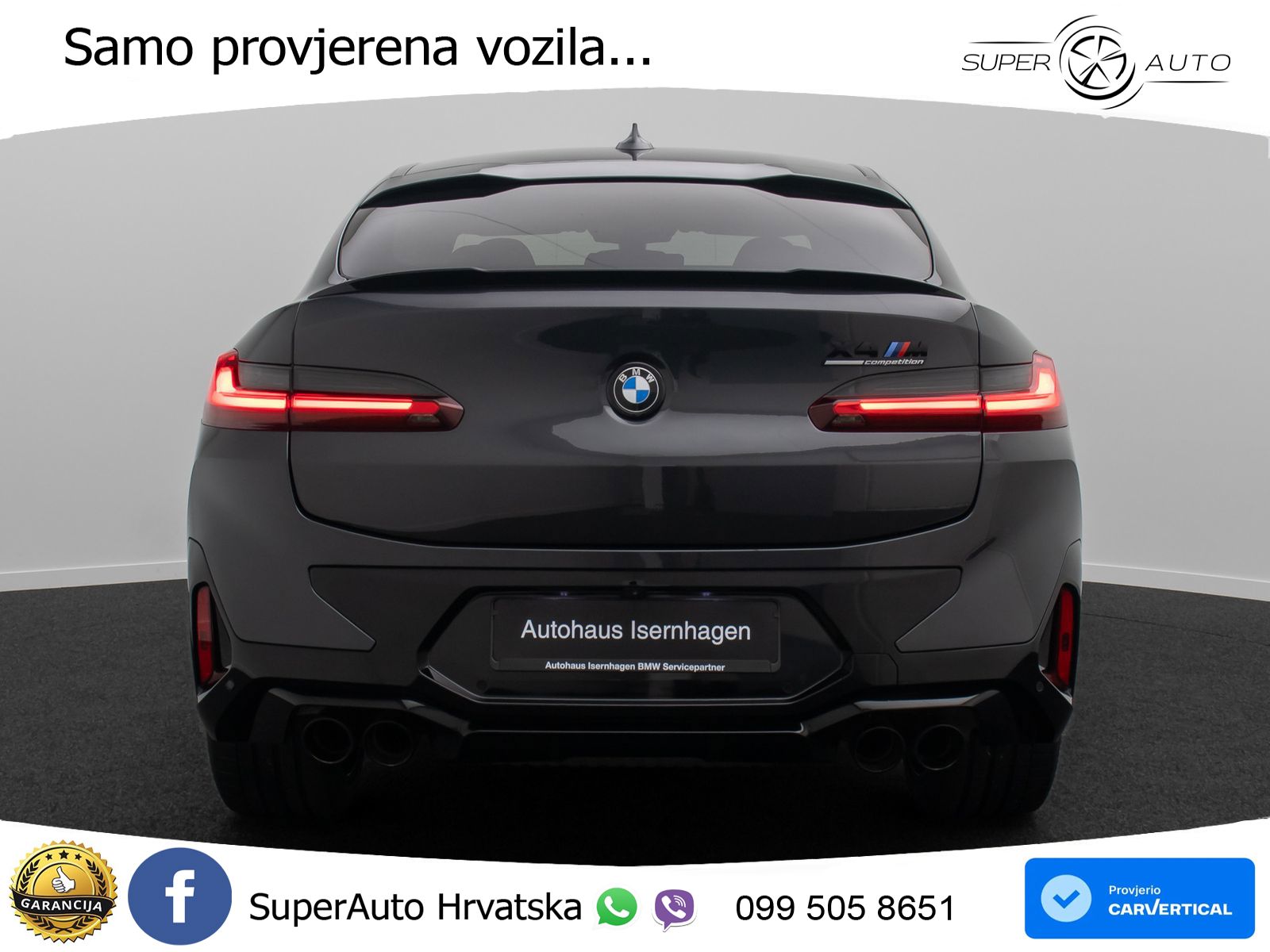BMW X4 M Competition 3.0 (510 KS) xDrive Steptronic LED+GR SJED+ACC