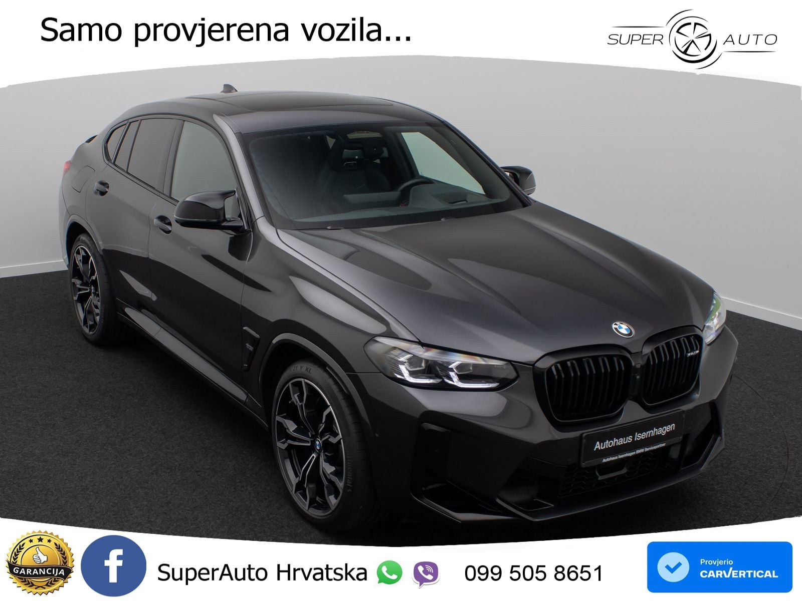BMW X4 M Competition 3.0 (510 KS) xDrive Steptronic LED+GR SJED+ACC