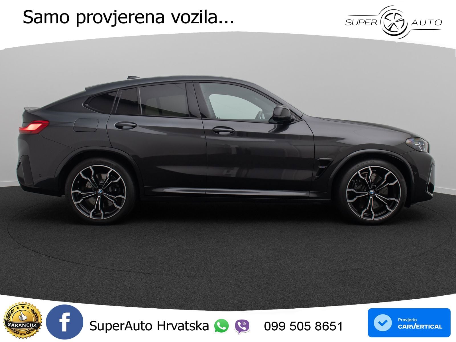 BMW X4 M Competition 3.0 (510 KS) xDrive Steptronic LED+GR SJED+ACC