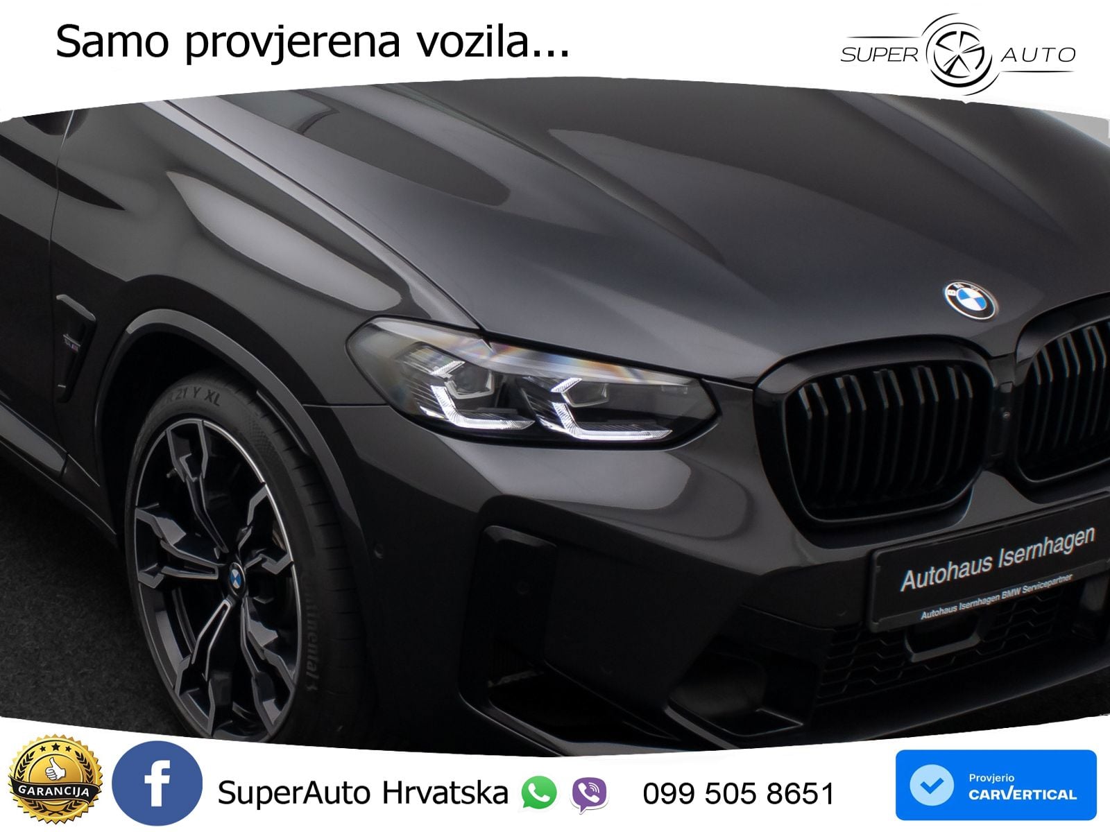 BMW X4 M Competition 3.0 (510 KS) xDrive Steptronic LED+GR SJED+ACC