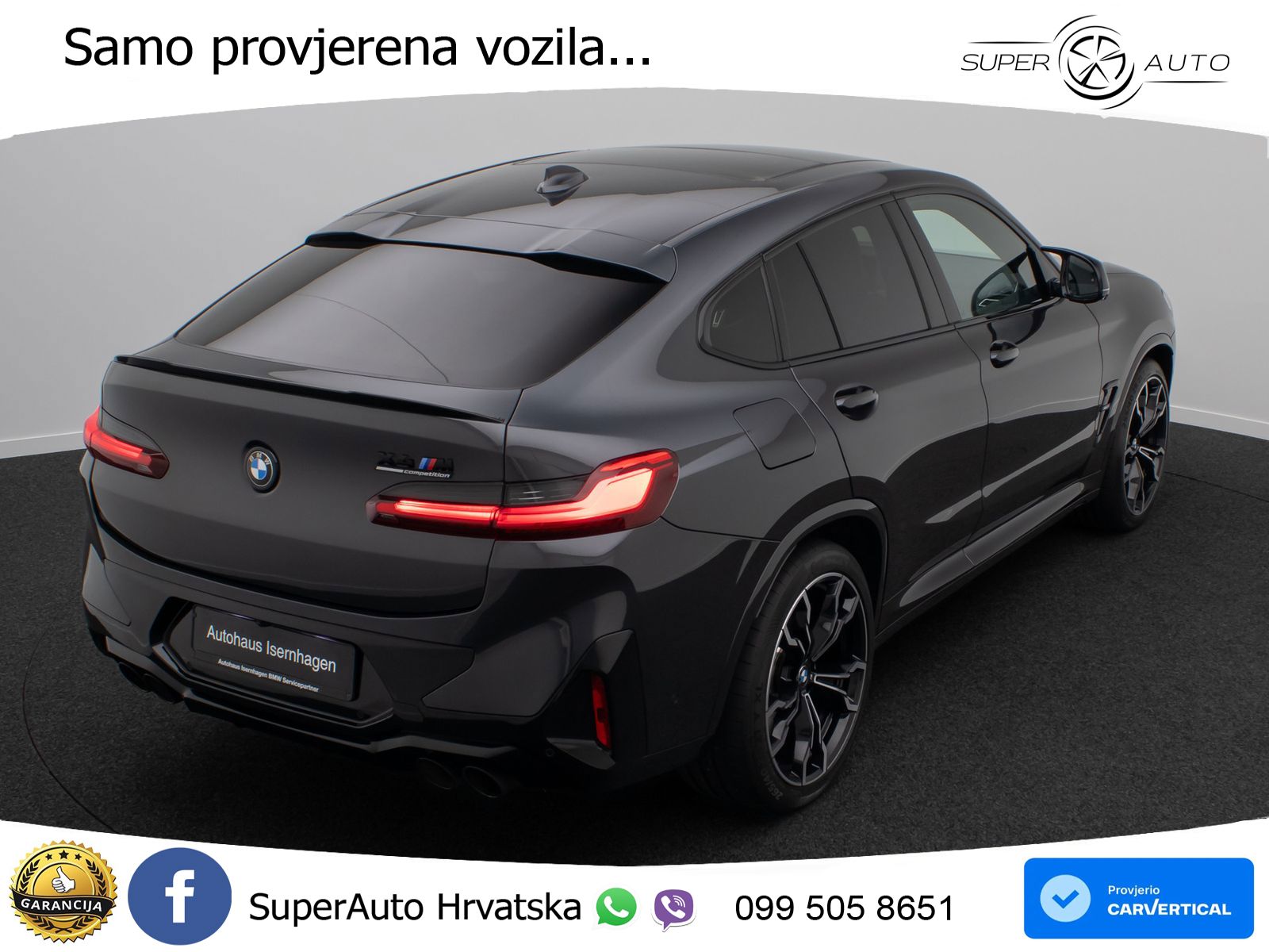 BMW X4 M Competition 3.0 (510 KS) xDrive Steptronic LED+GR SJED+ACC