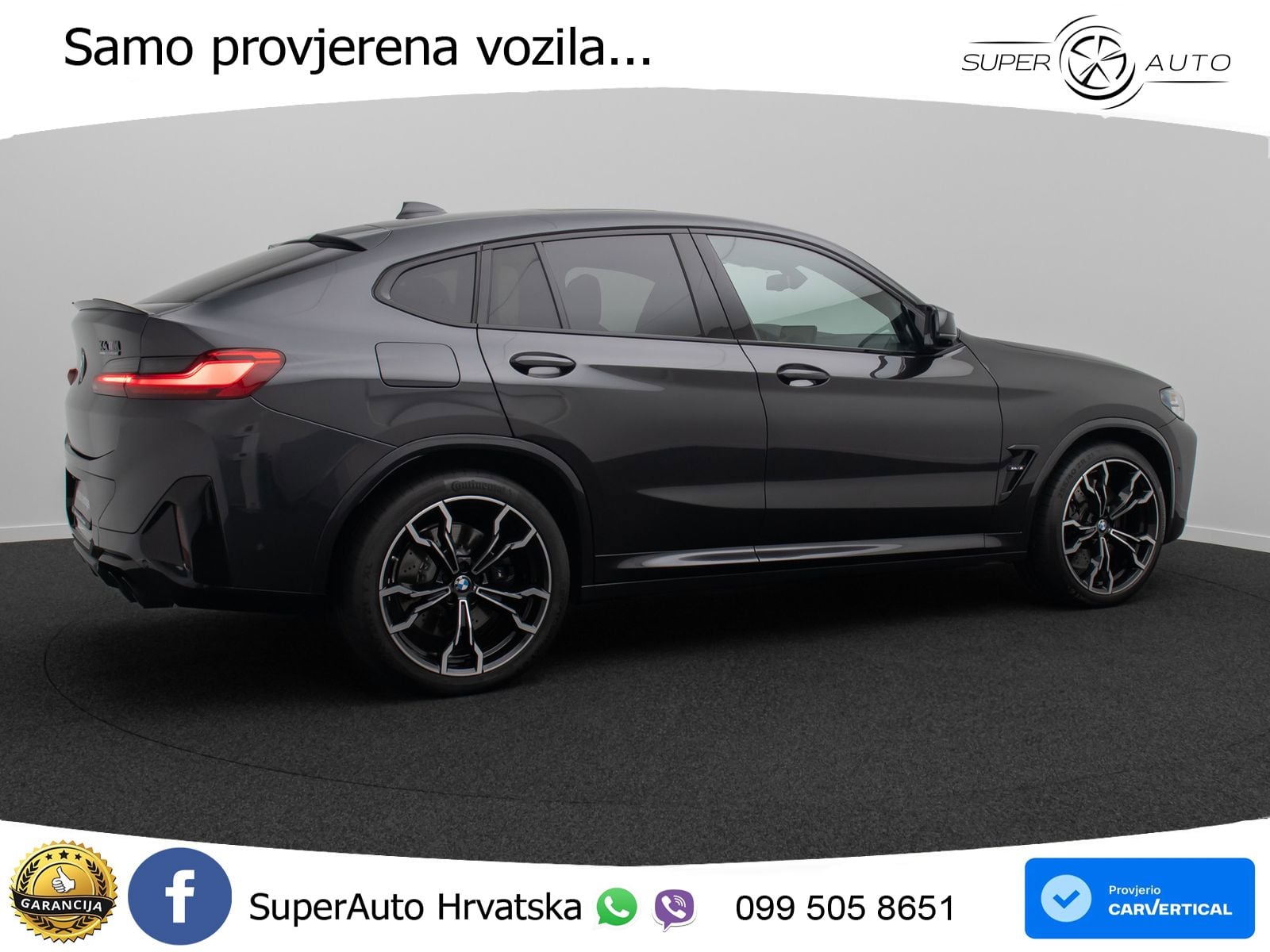 BMW X4 M Competition 3.0 (510 KS) xDrive Steptronic LED+GR SJED+ACC