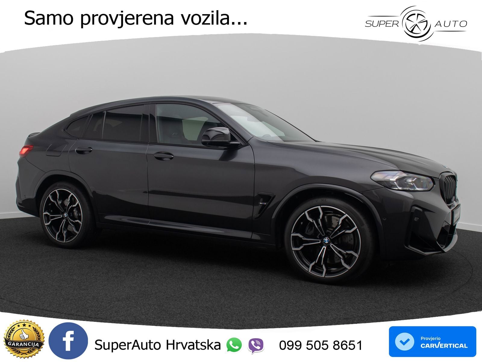 BMW X4 M Competition 3.0 (510 KS) xDrive Steptronic LED+GR SJED+ACC