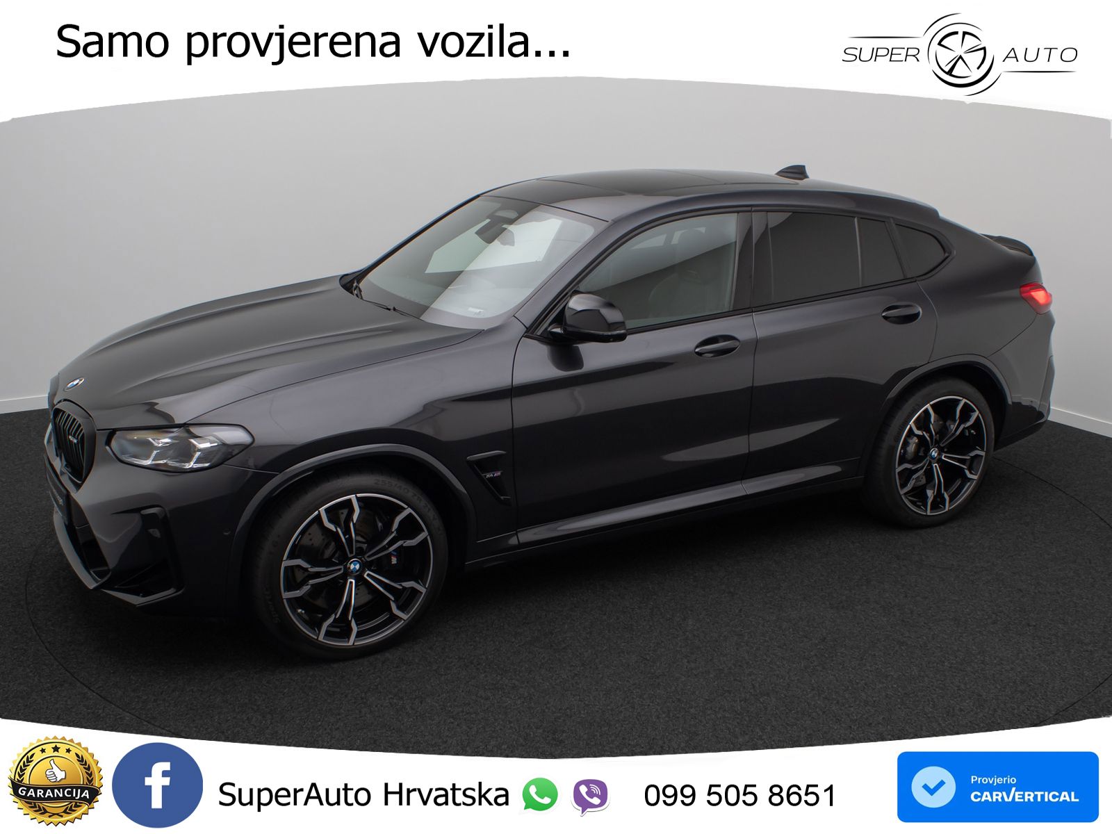 BMW X4 M Competition 3.0 (510 KS) xDrive Steptronic LED+GR SJED+ACC