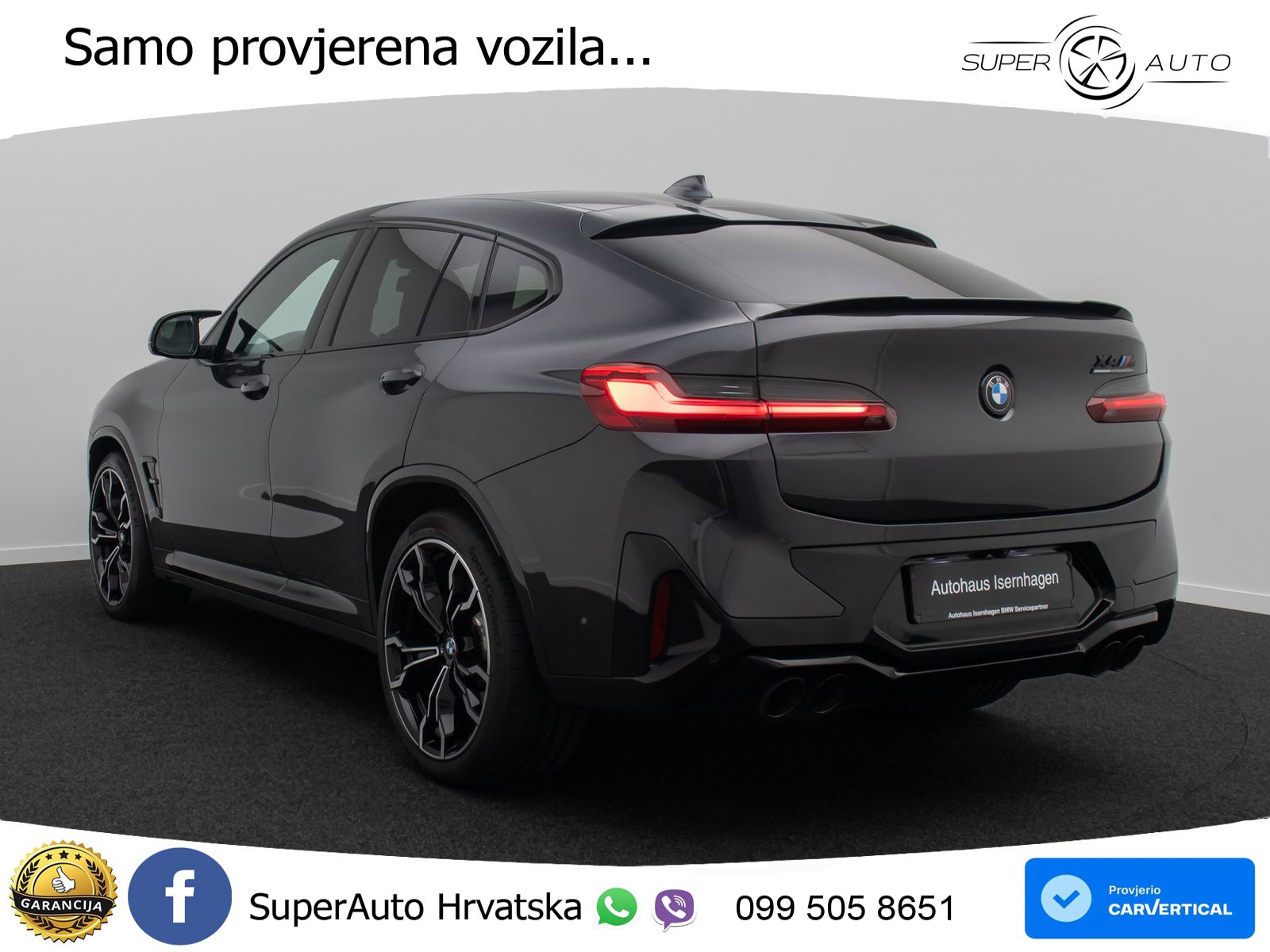 BMW X4 M Competition 3.0 (510 KS) xDrive Steptronic LED+GR SJED+ACC