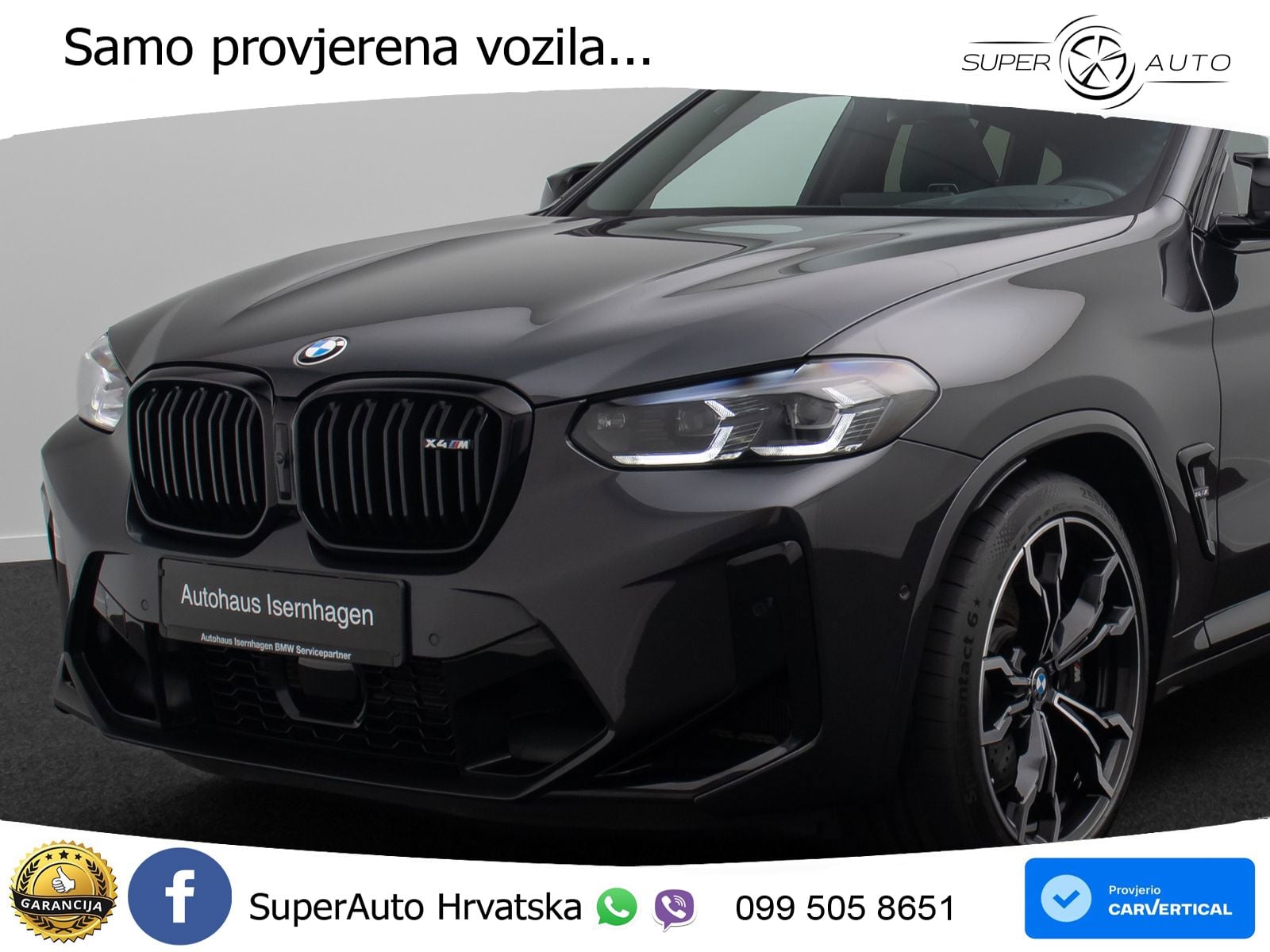 BMW X4 M Competition 3.0 (510 KS) xDrive Steptronic LED+GR SJED+ACC