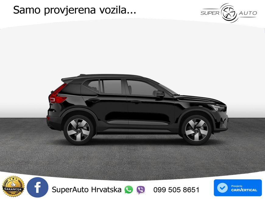 Volvo XC40 Recharge Twin 78 kWh 408 KS AWD LED+GR SJED+ACC