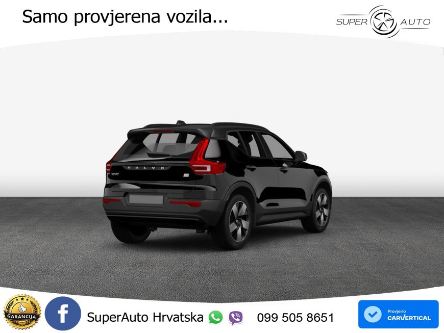 Volvo XC40 Recharge Twin 78 kWh 408 KS AWD LED+GR SJED+ACC