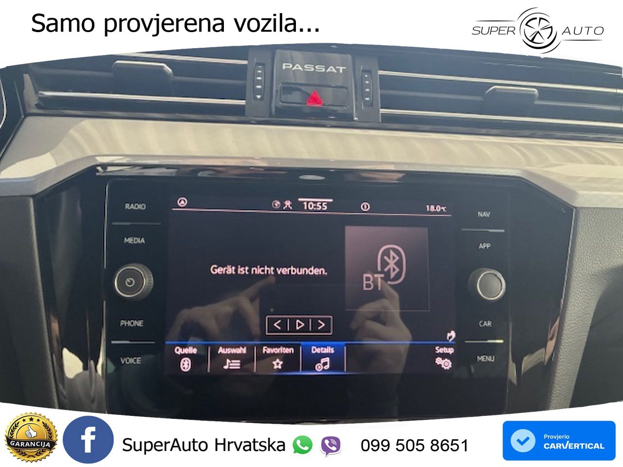 Volkswagen Passat Variant 2.0 TDI (200 KS) DSG Business LED+GR SJED+ACC