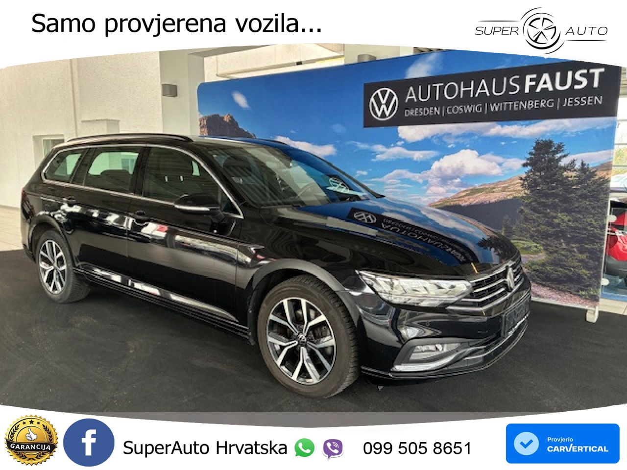 Volkswagen Passat Variant 2.0 TDI (200 KS) DSG Business LED+GR SJED+ACC