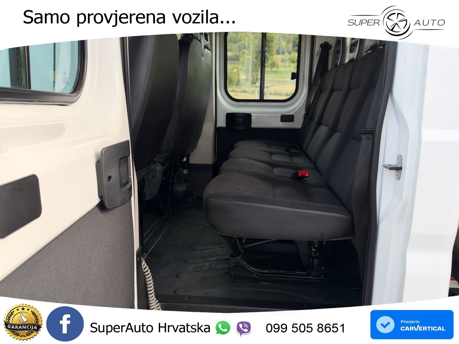 Peugeot BOXER 2.2 HDI DOKA 7 SITZER 3 SEITENKIPPER NAVI. 140 KS