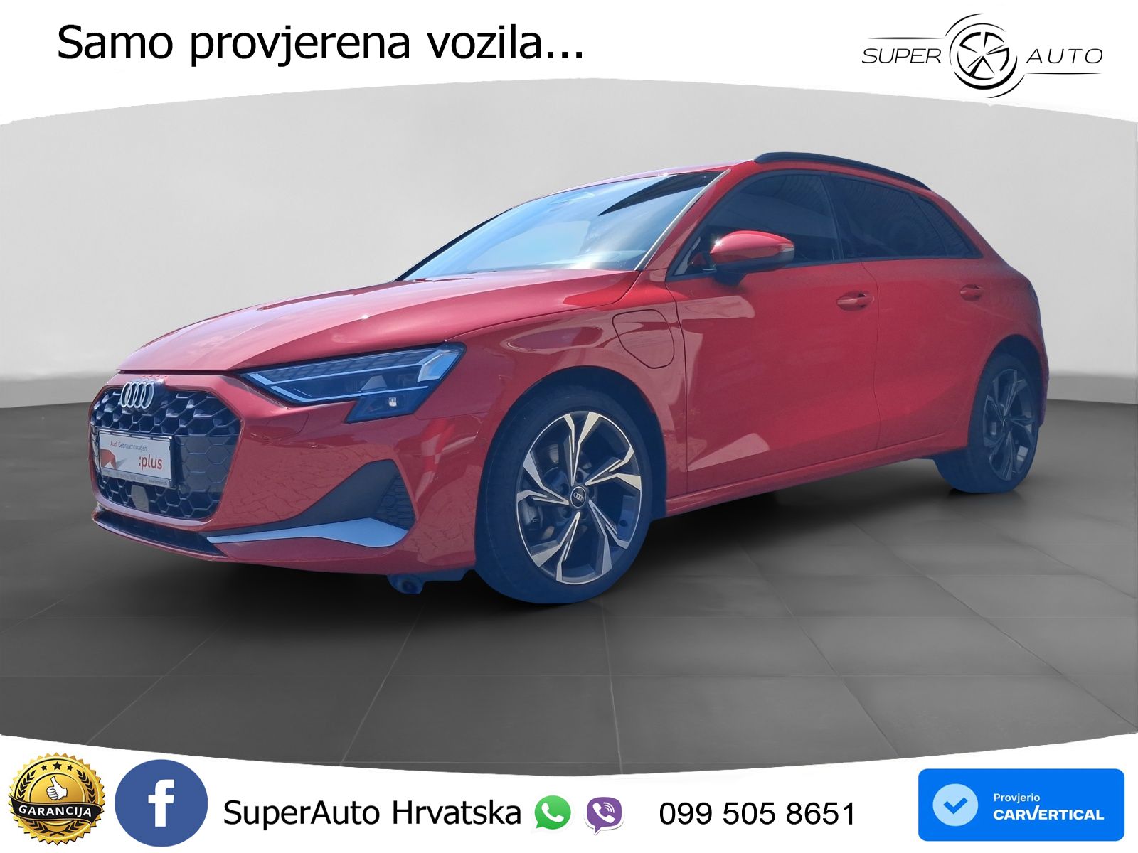 Audi A3 Sportback 40 TFSI e (204 KS) Plug-in Hybrid S tronic S line LED+GR SJED+ACC