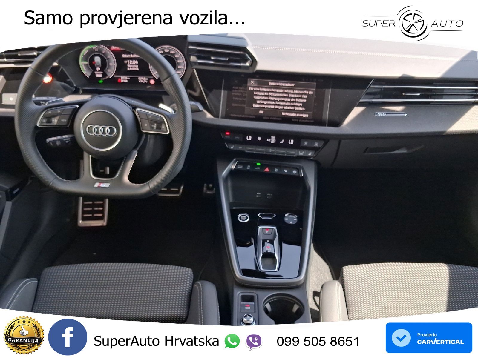 Audi A3 Sportback 40 TFSI e (204 KS) Plug-in Hybrid S tronic S line LED+GR SJED+ACC