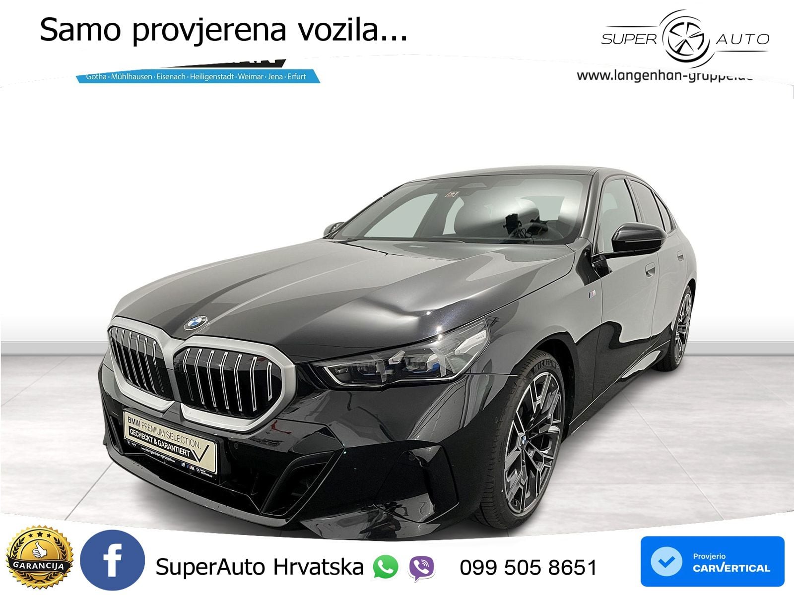 BMW 520d (197 KS) Steptronic M Sport LED+GR SJED+ACC