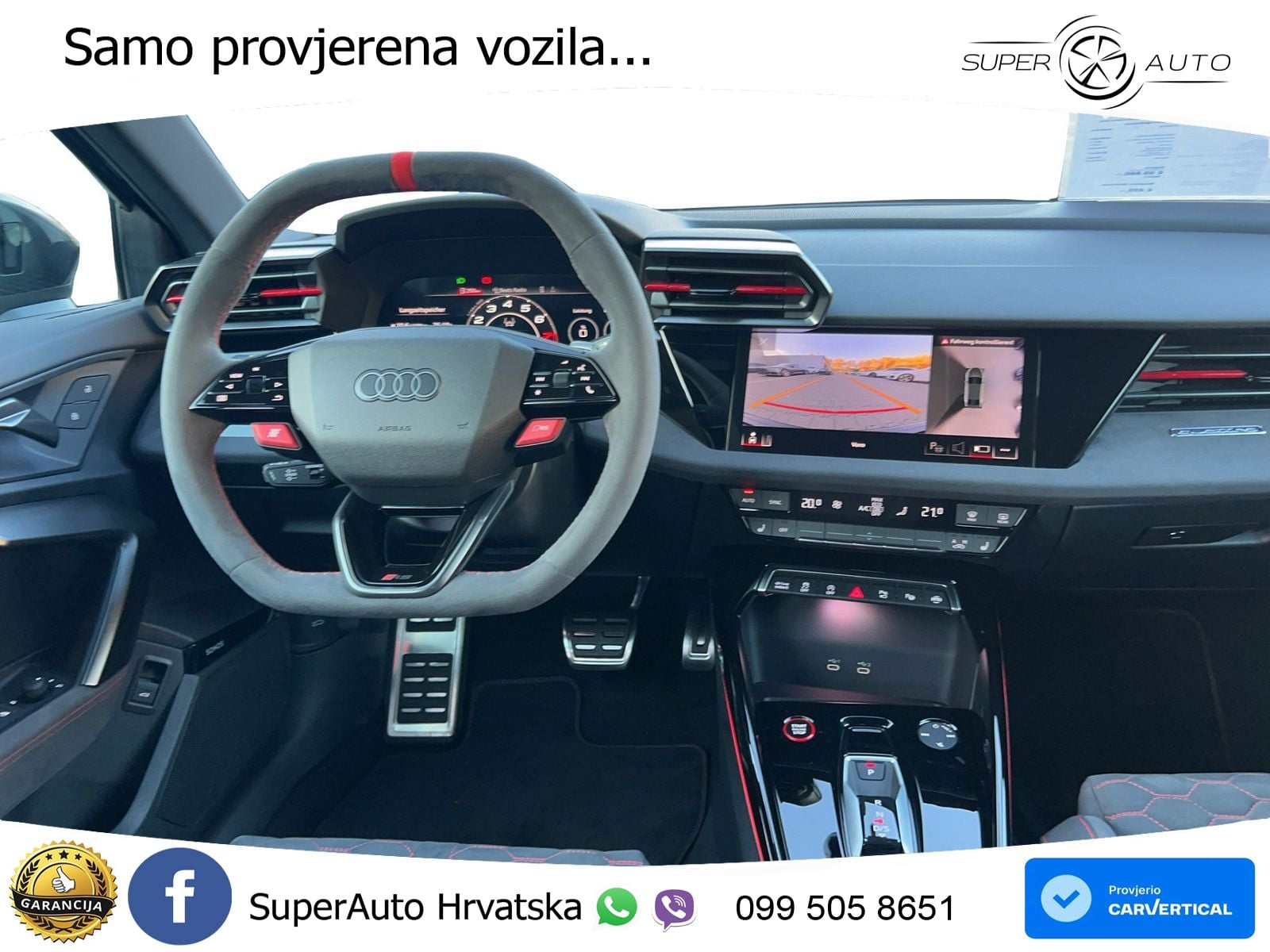 Audi RS3 Sedan 2.5 TFSI (400 KS) quattro S tronic MATRIX+GR SJED+KAM
