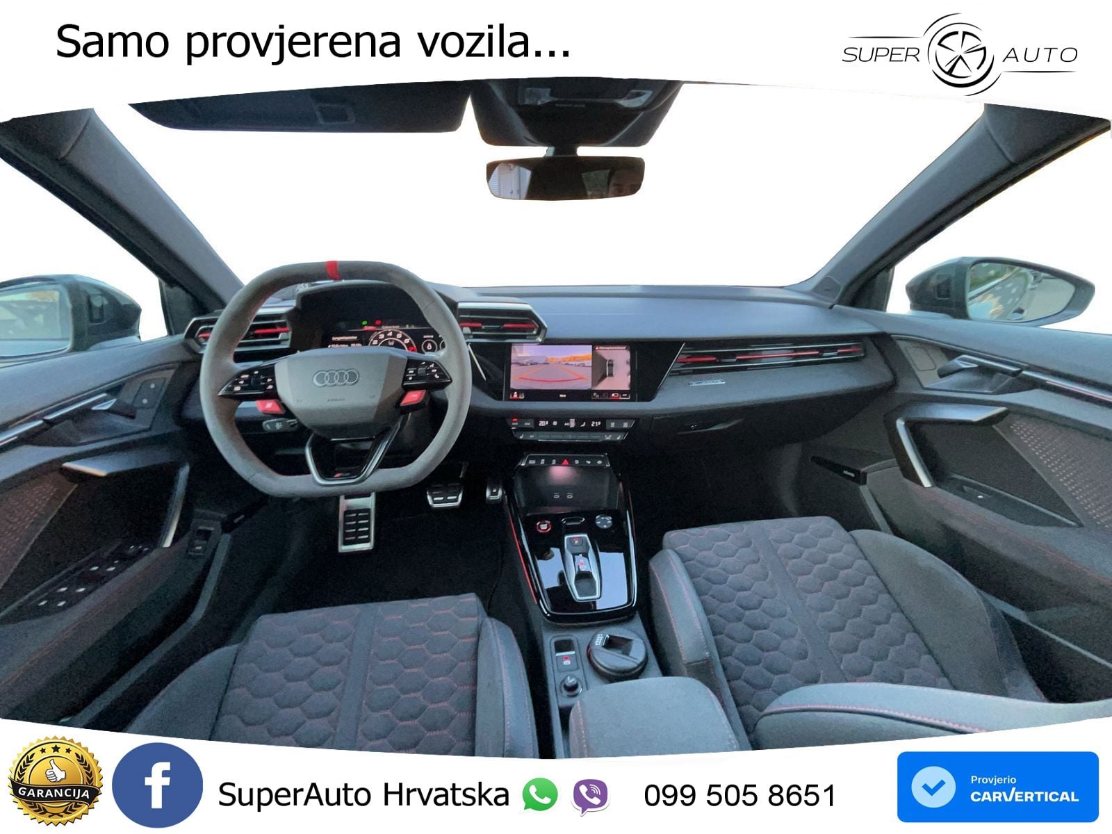 Audi RS3 Sedan 2.5 TFSI (400 KS) quattro S tronic MATRIX+GR SJED+KAM