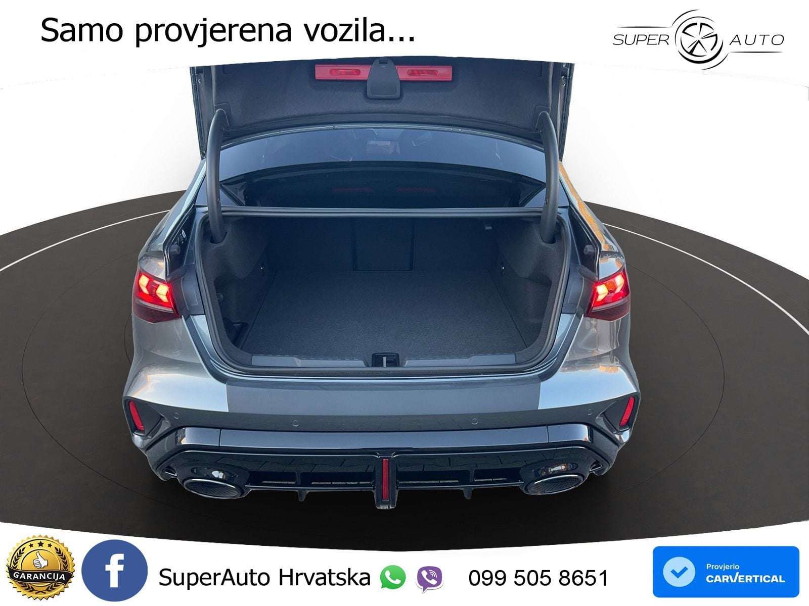 Audi RS3 Sedan 2.5 TFSI (400 KS) quattro S tronic MATRIX+GR SJED+KAM