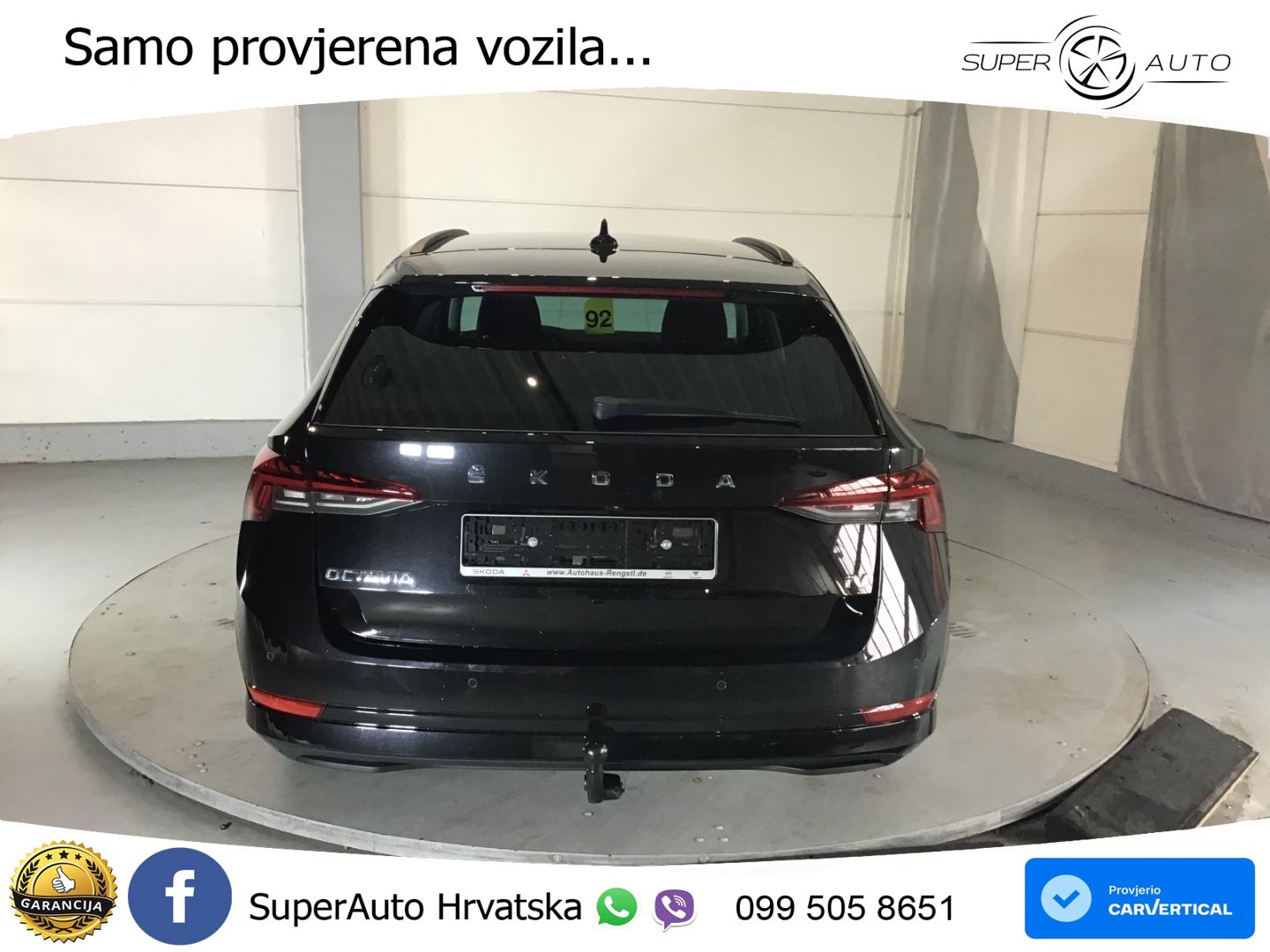 Škoda Octavia Combi iV 1.4 TSI (204 KS) DSG LED+GR SJED+ACC