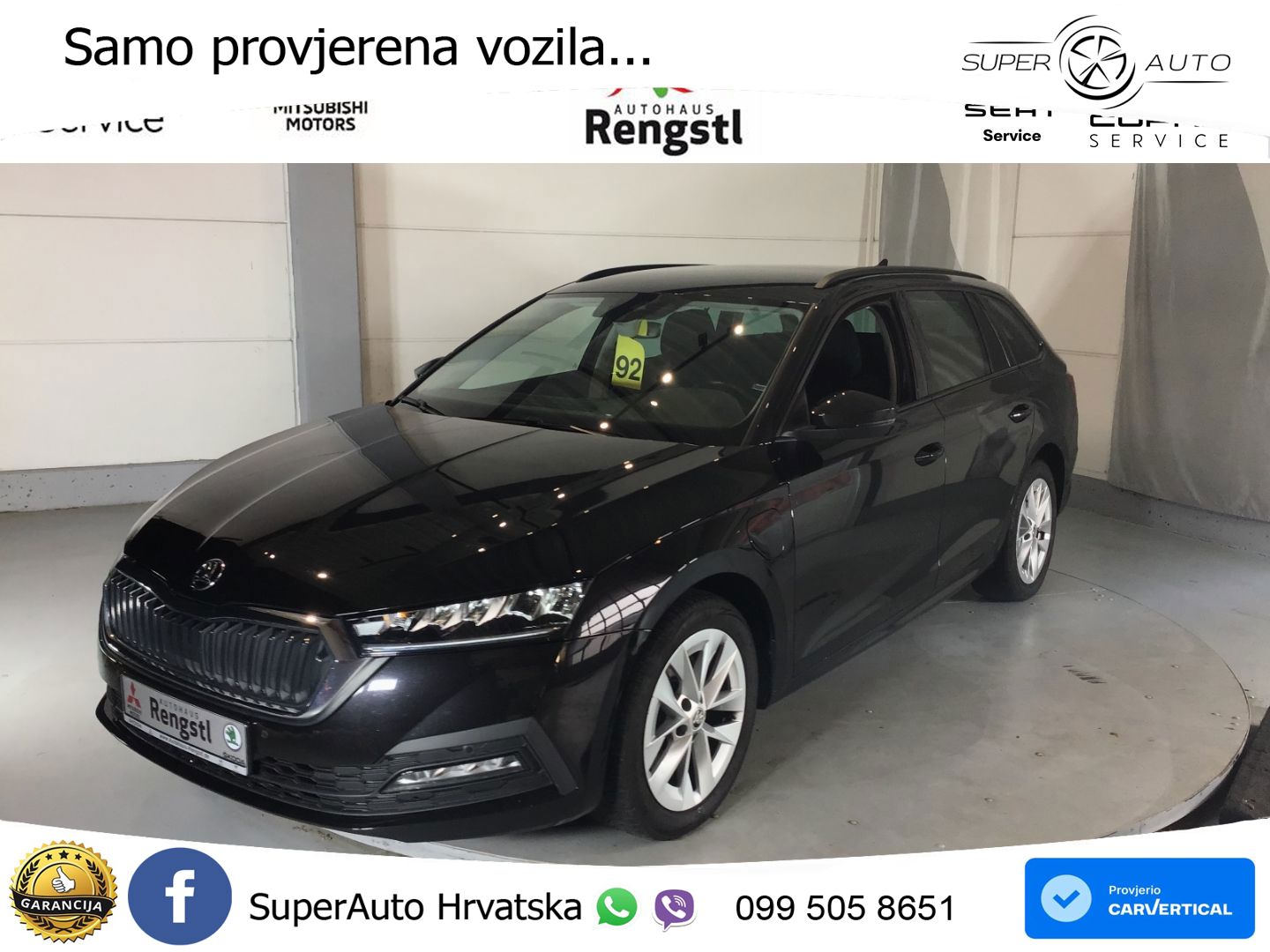 Škoda Octavia Combi iV 1.4 TSI (204 KS) DSG LED+GR SJED+ACC