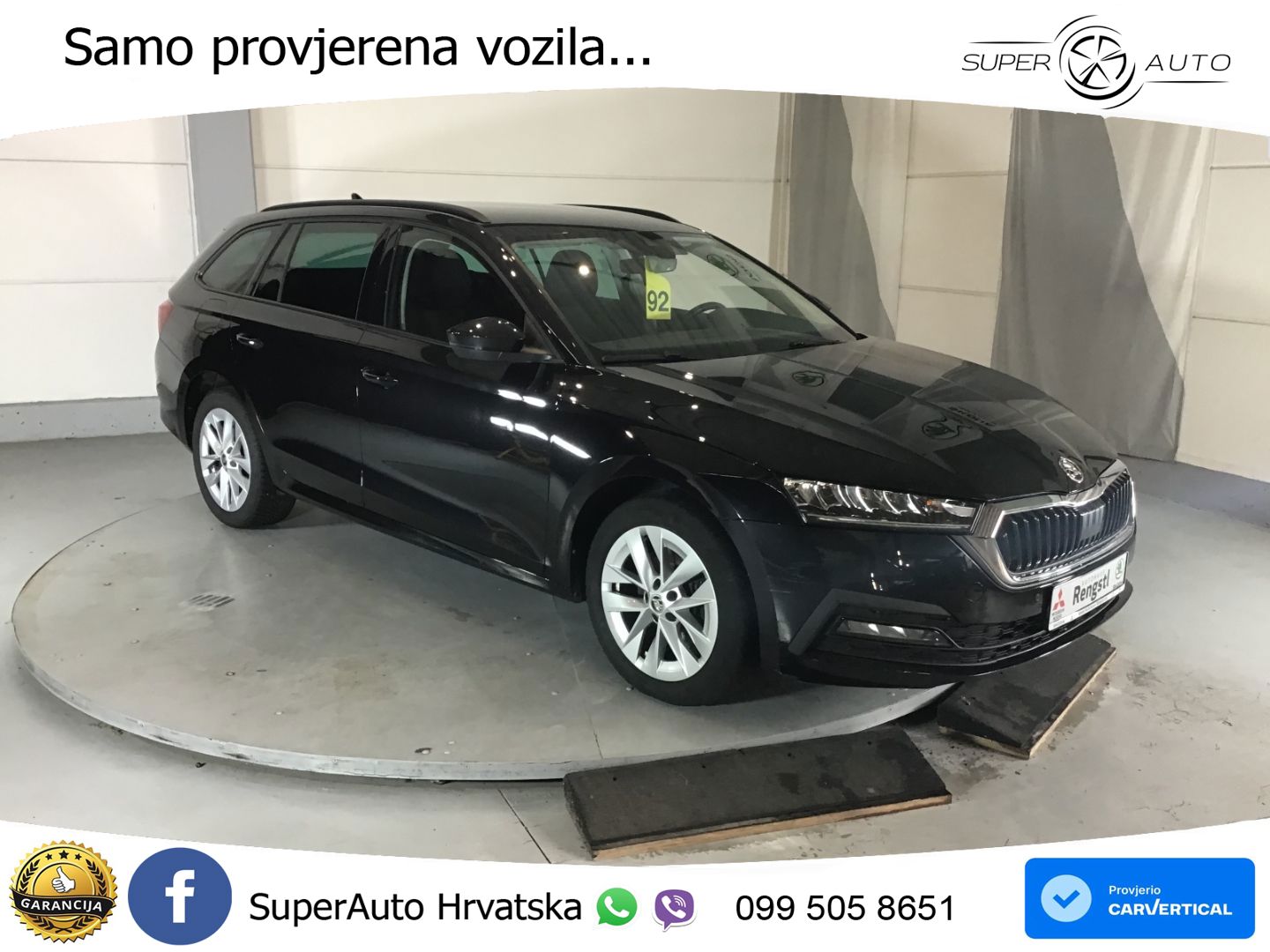 Škoda Octavia Combi iV 1.4 TSI (204 KS) DSG LED+GR SJED+ACC